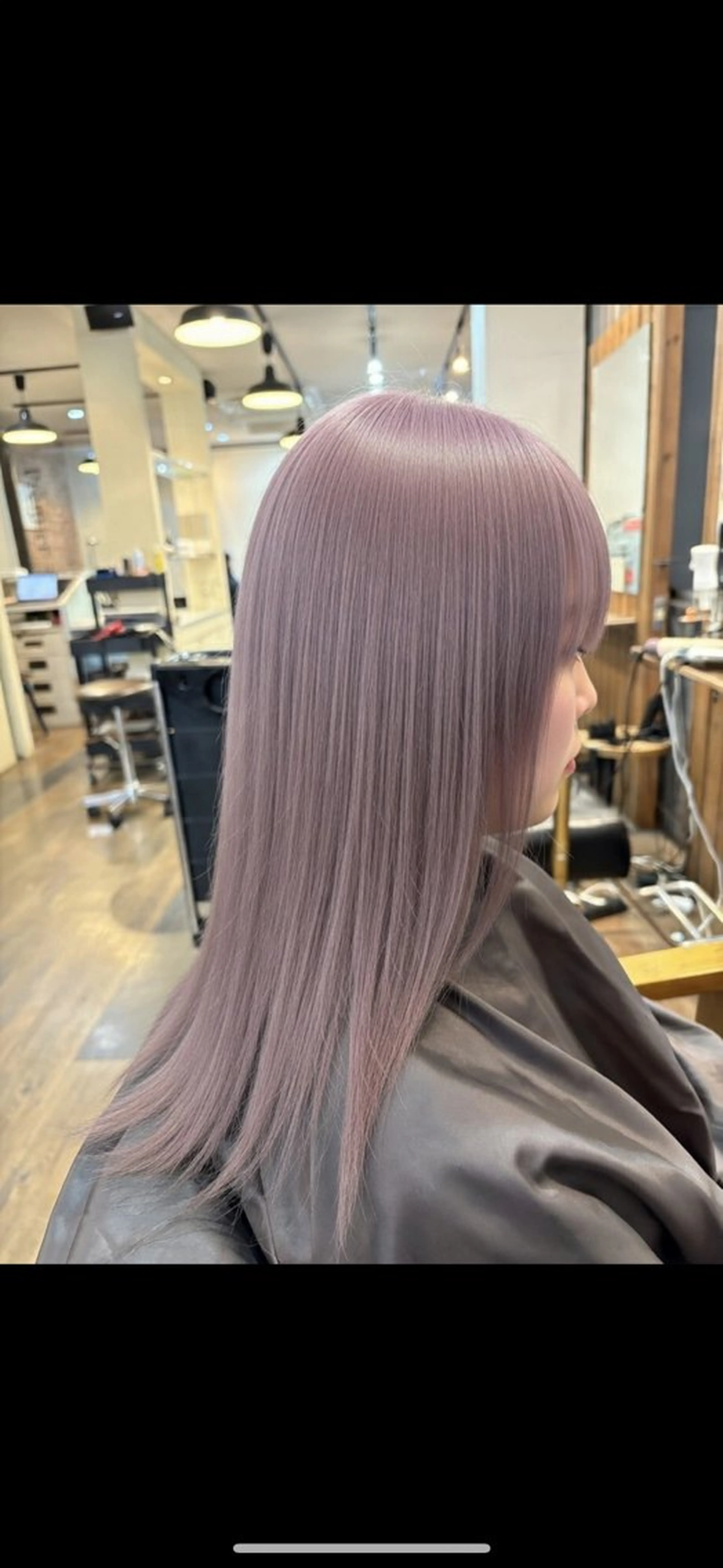 ロング カラー Premier Models 中野店所属・🪽ハイトーン/ 🌺HANA🌺🪽のヘアスタイル