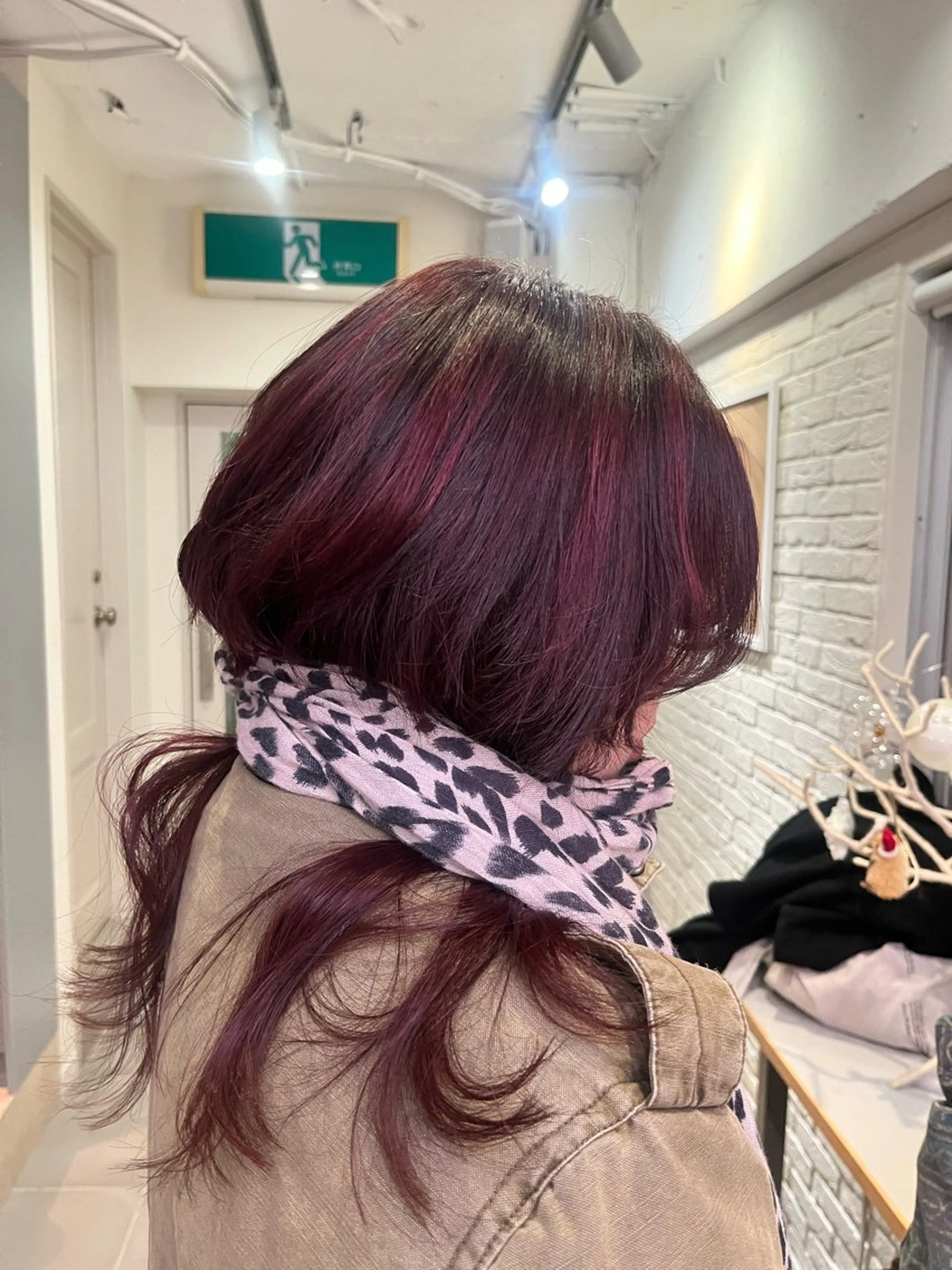 ロング カラー ハイライトカラー ハイライト ヘアカラー くすみカラー/ パーマ/ろーれんのヘアスタイル