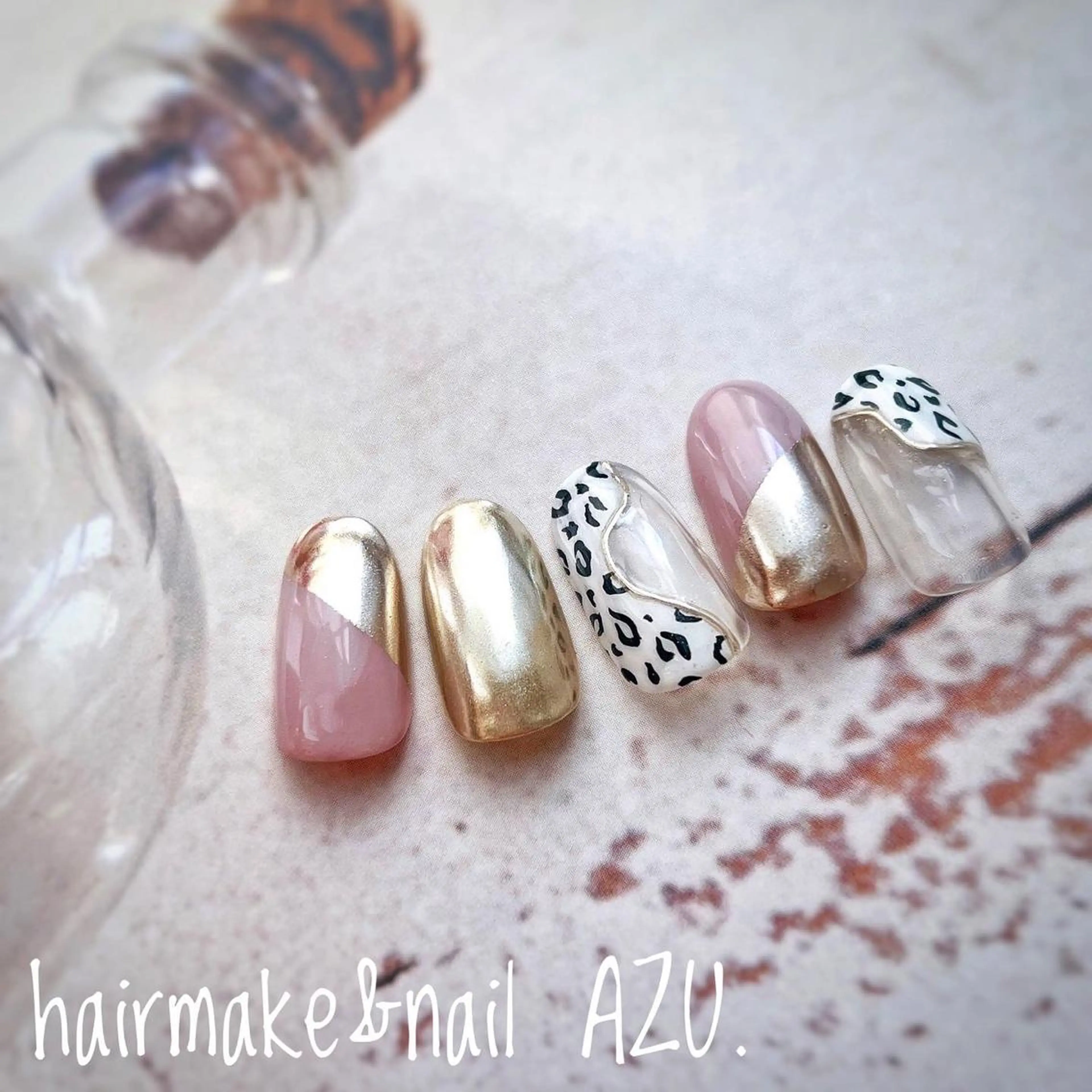 ネイル hair&nail ROOTS所属・ﾍｱﾒｲｸ&ﾈｲﾙ ♥️Azuのネイルデザイン