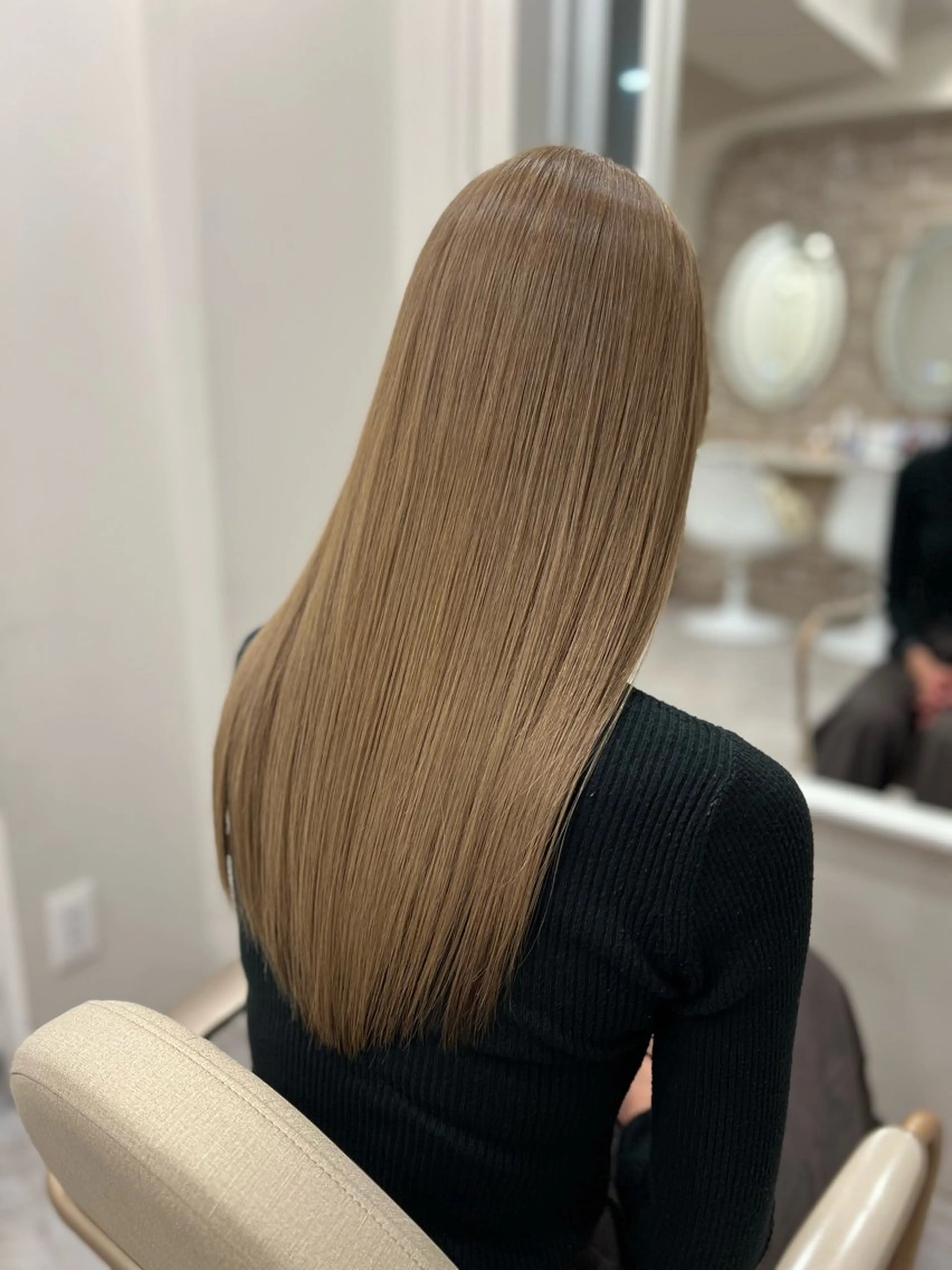 ロング トリートメント 佐々木 雪菜のヘアスタイル