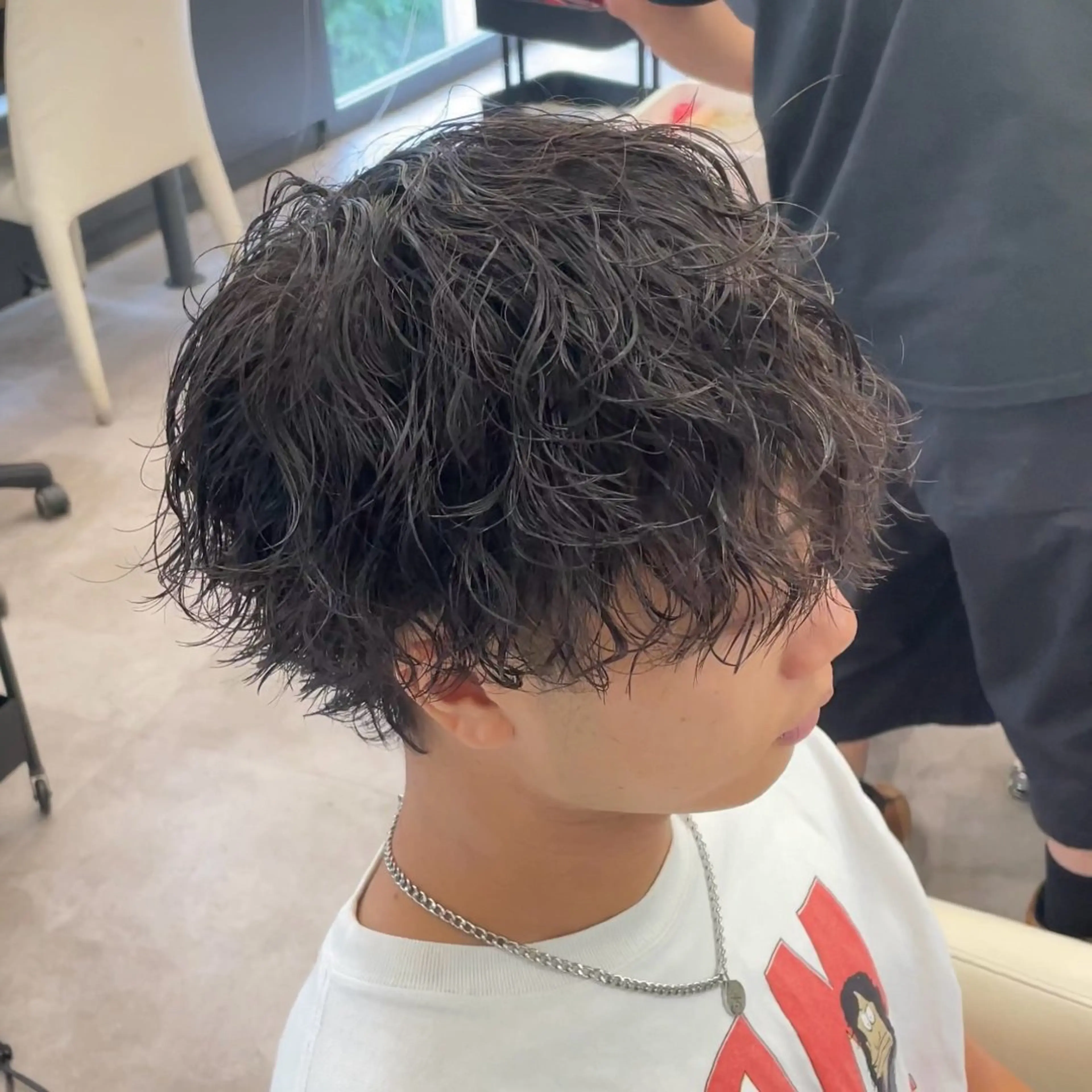 パーマ メンズ カット パーマ メンズ特化 / ツイスパ🔥高林拓斗のヘアスタイル