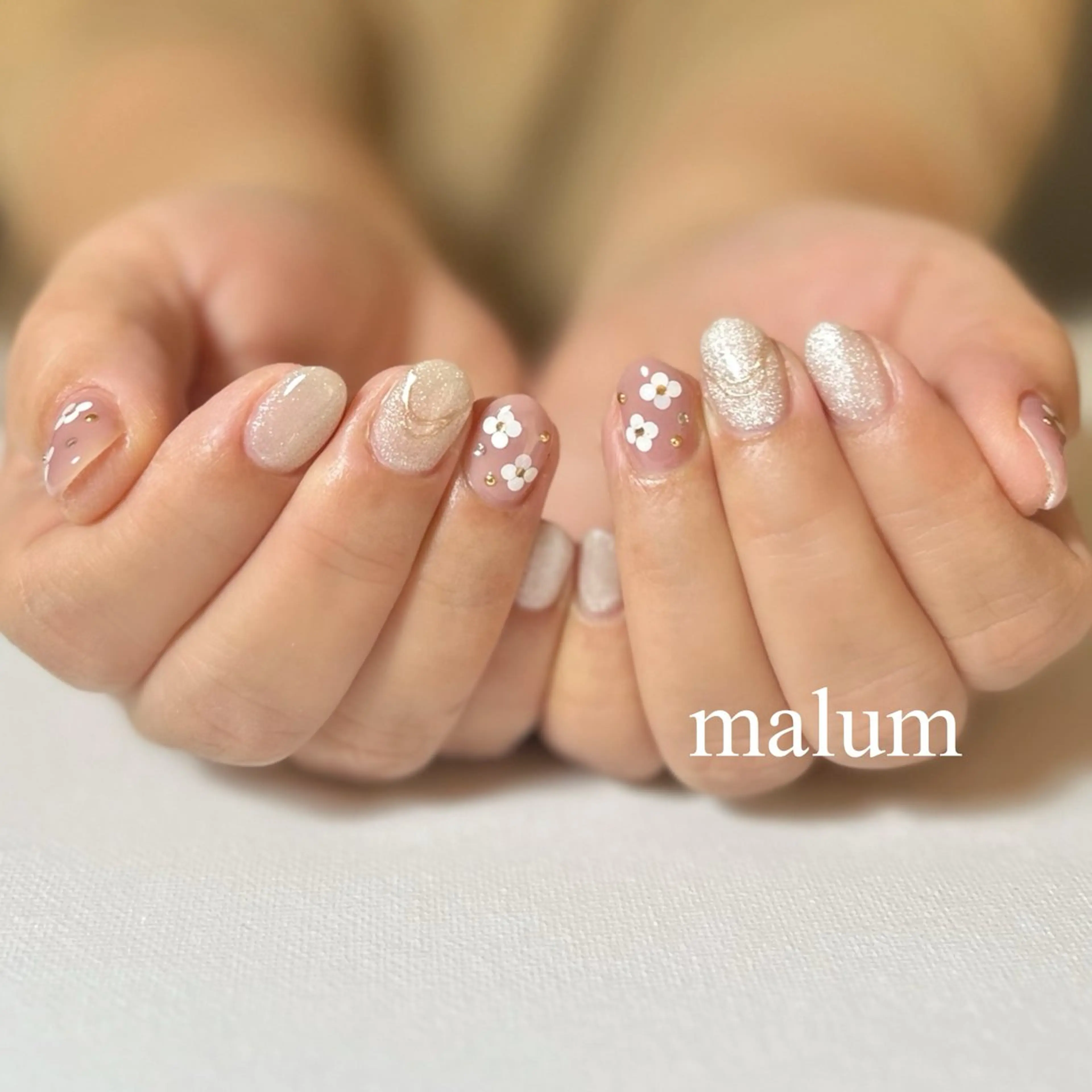 ネイル ハンドネイル malum nailのネイルデザイン