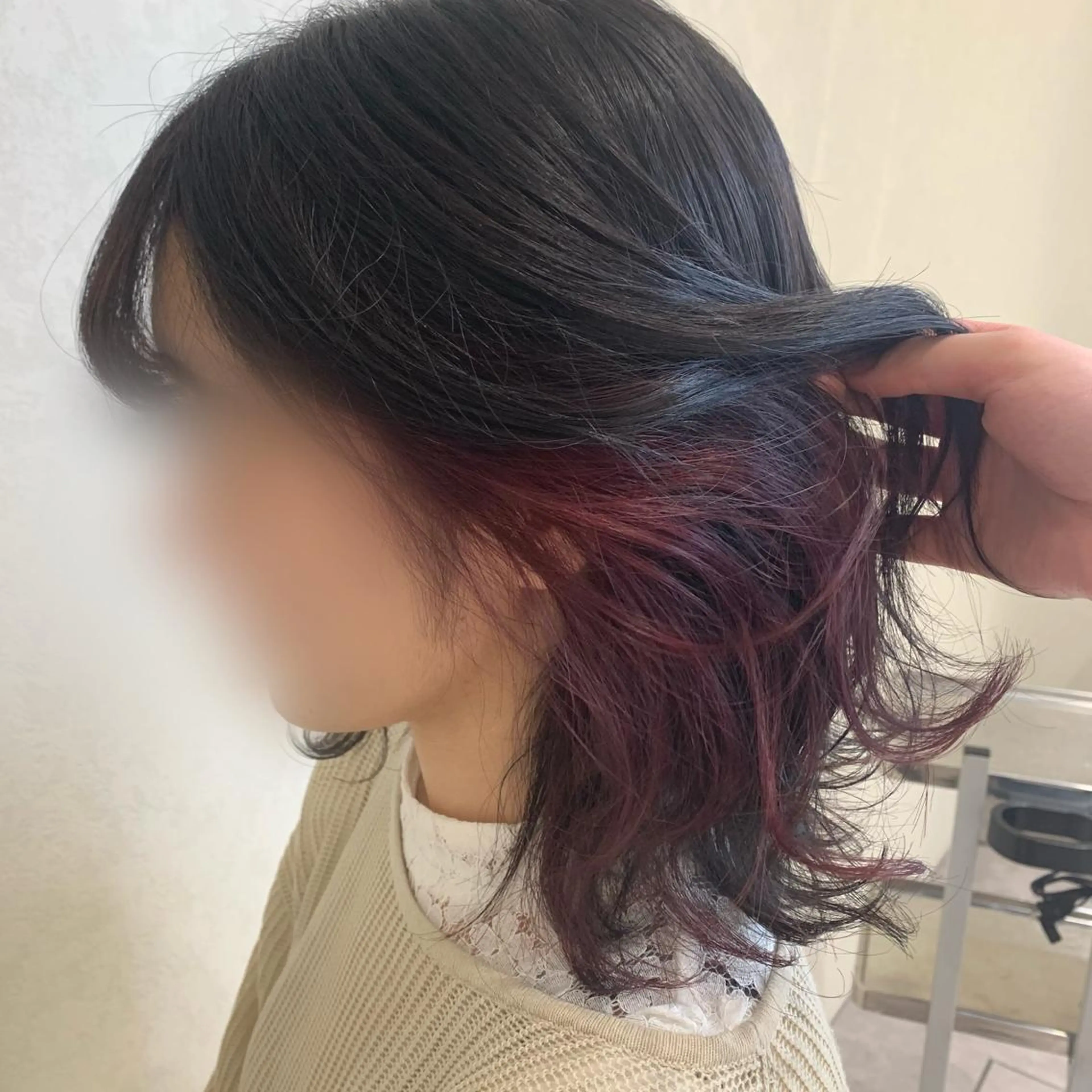 カラー 宮下 志織のヘアスタイル