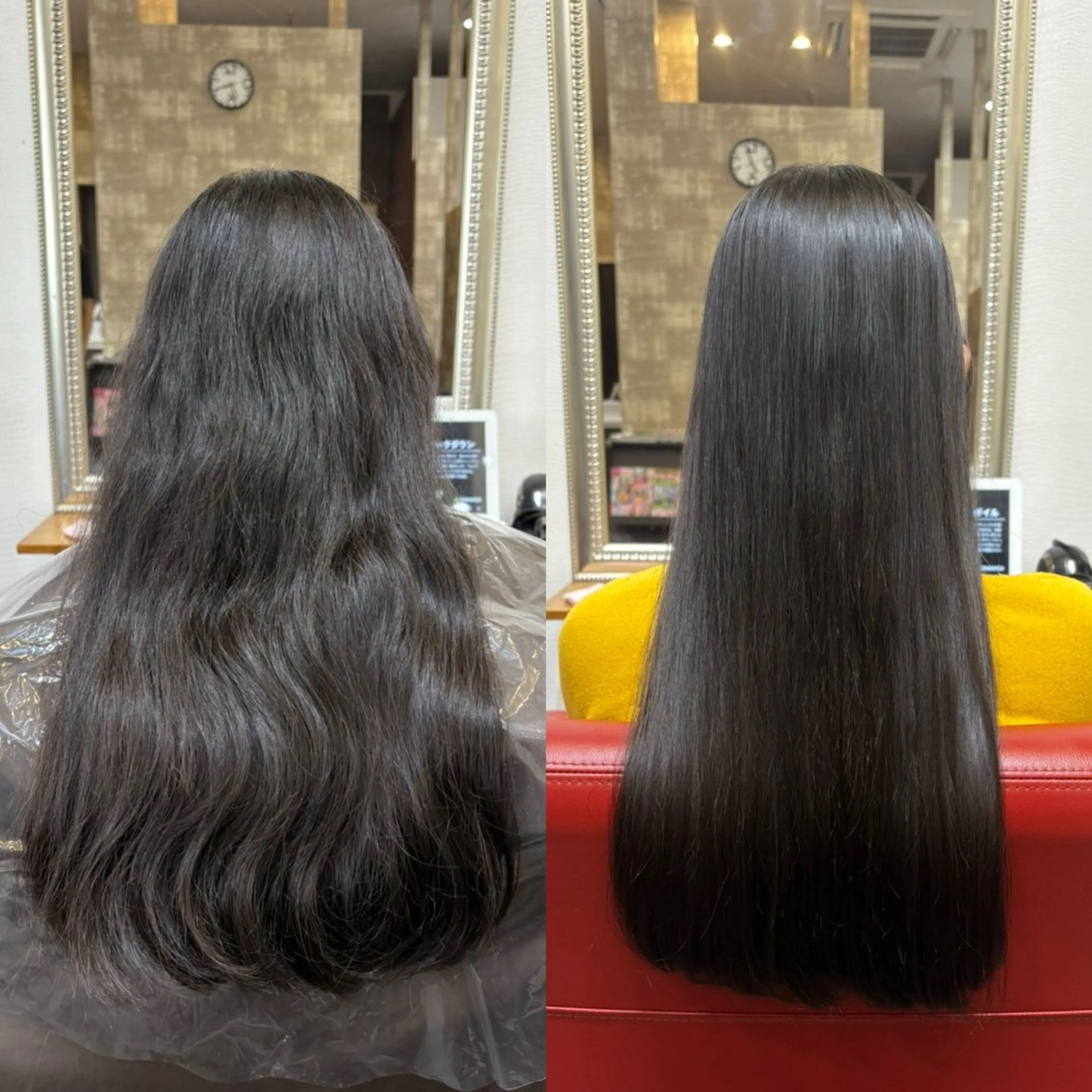 ロング 学生 縮毛矯正 Hus所属・【Hus】 YUI🌟のヘアスタイル