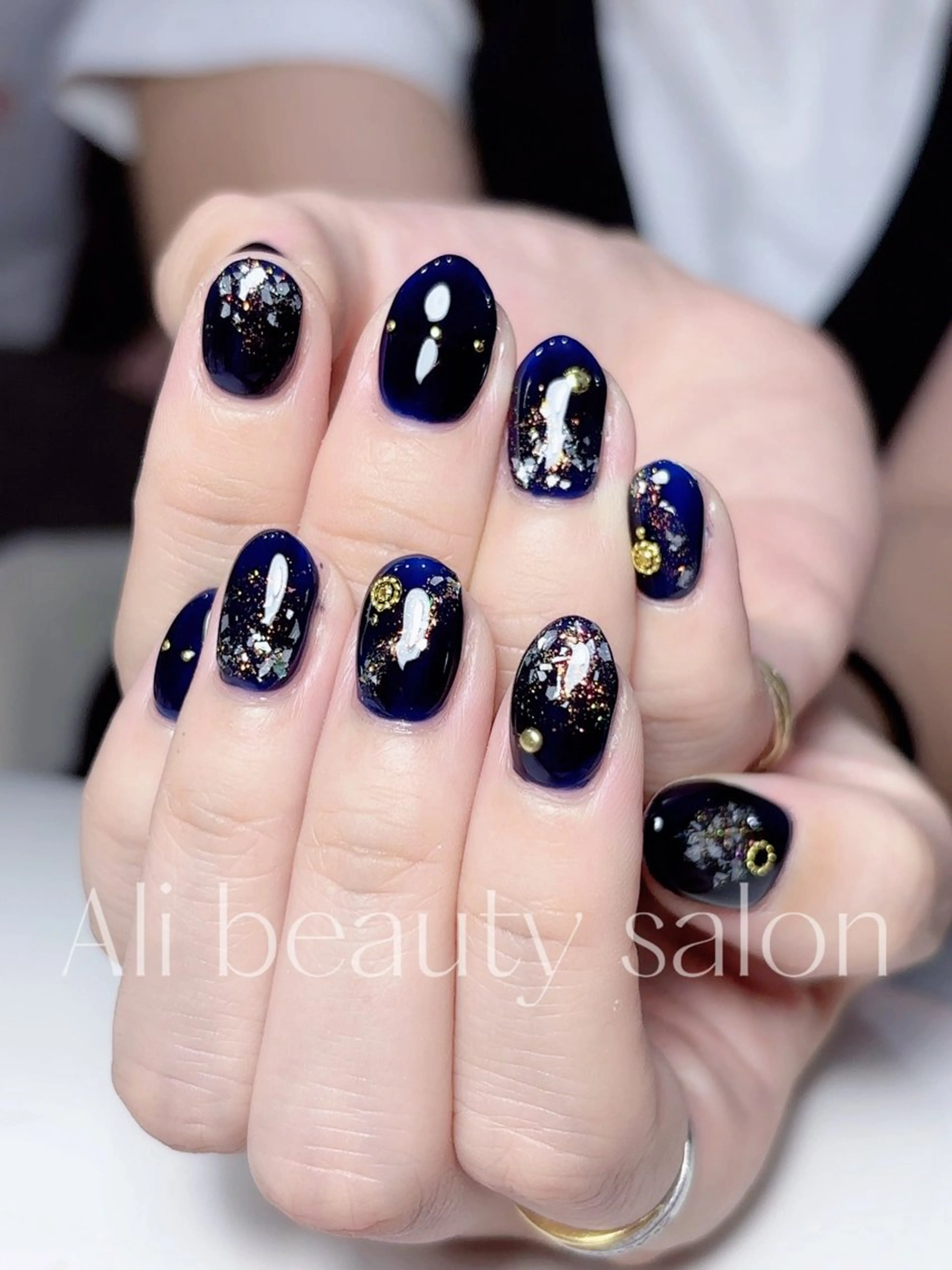 ネイル シンプルネイル ハンドネイル Ali 新小岩 ネイル専門のネイルデザイン