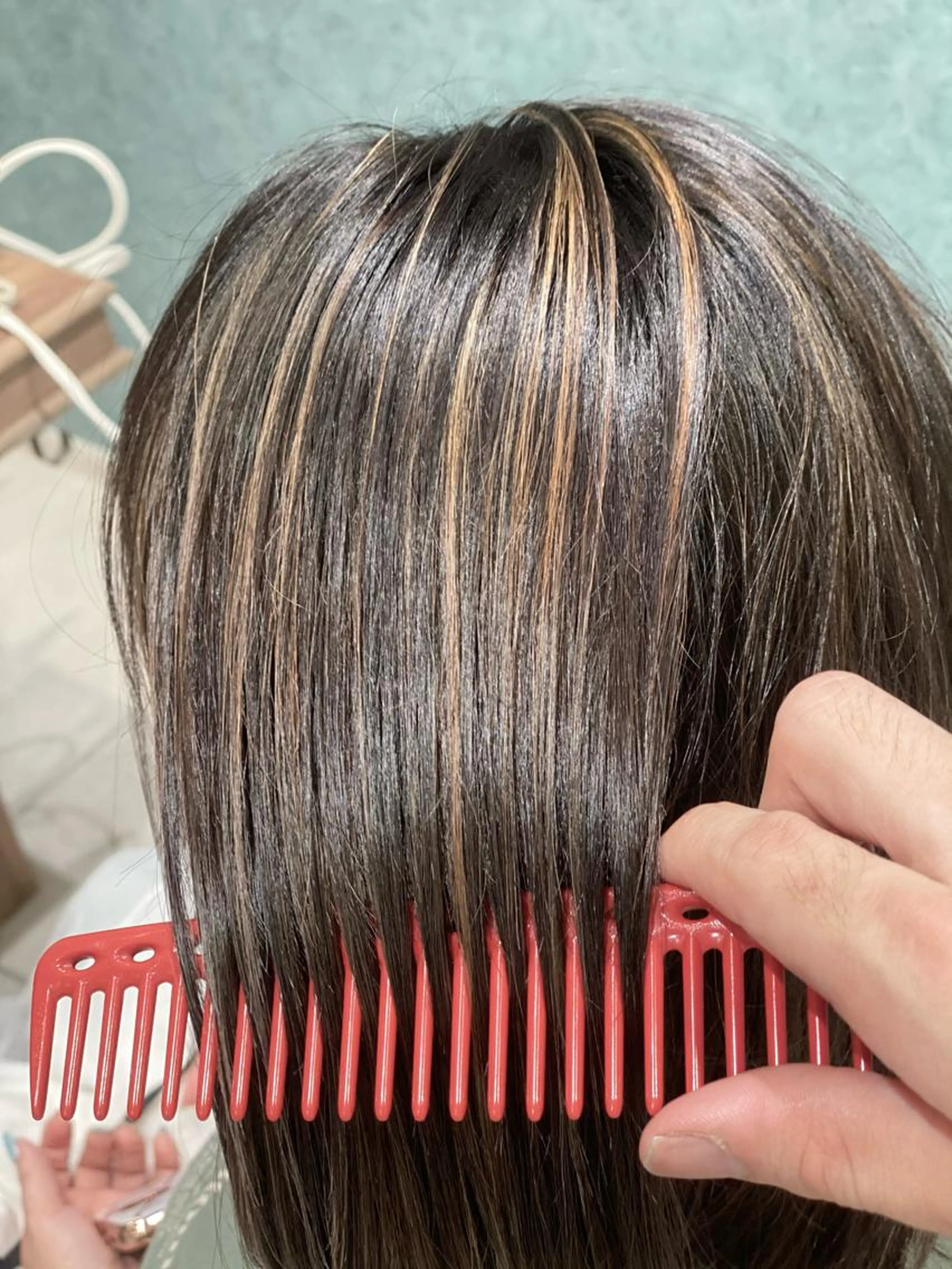 💎ハイライト・ローライト＋ブロー💎💎3Dカラー💎の写真