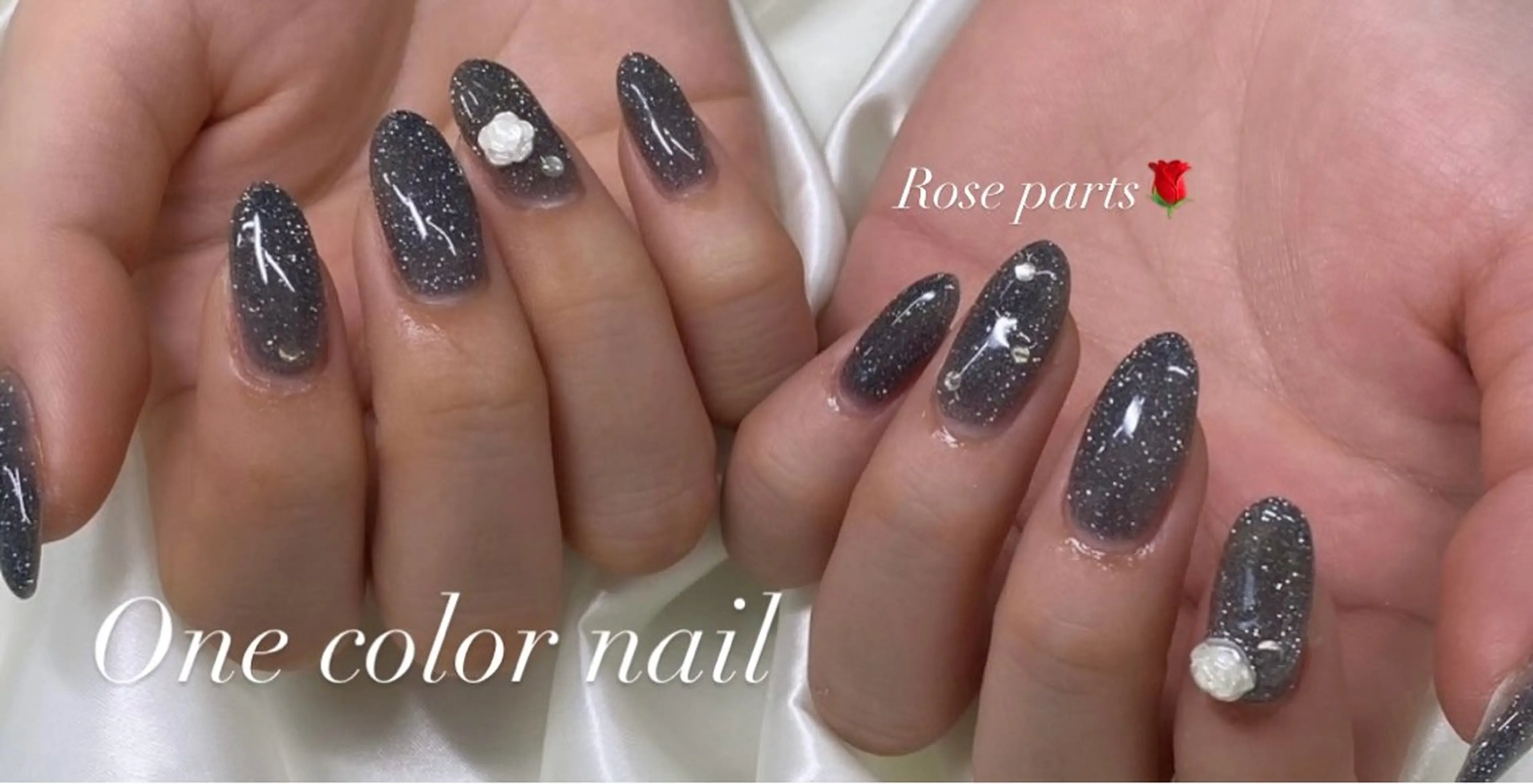 ネイル フラッシュネイル 韓国ネイル マグネットネイル 春ネイル MoanaNail Manamiのネイルデザイン