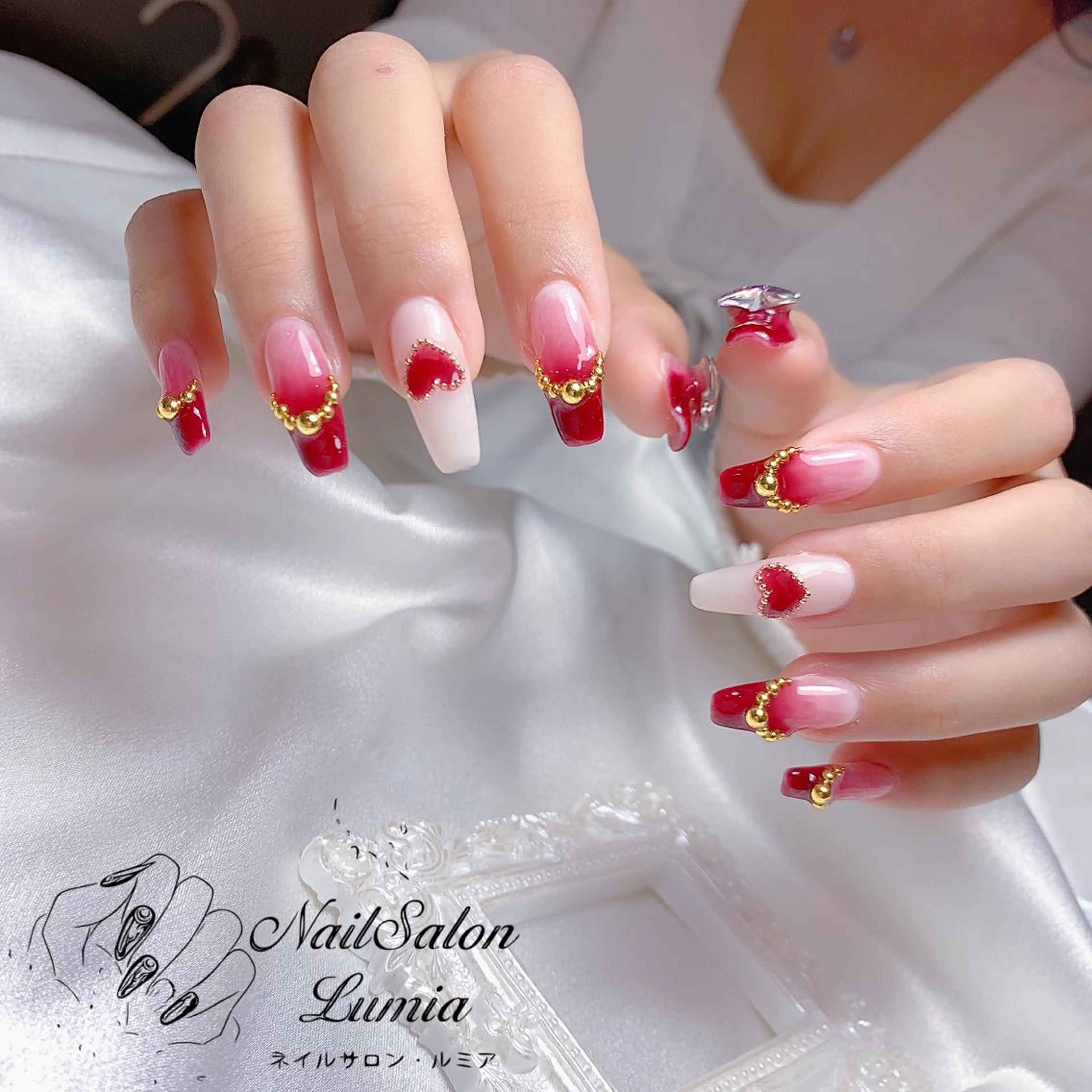 ネイル ハンドネイル ネイルサロン ルミア Lumia 店長のネイルデザイン