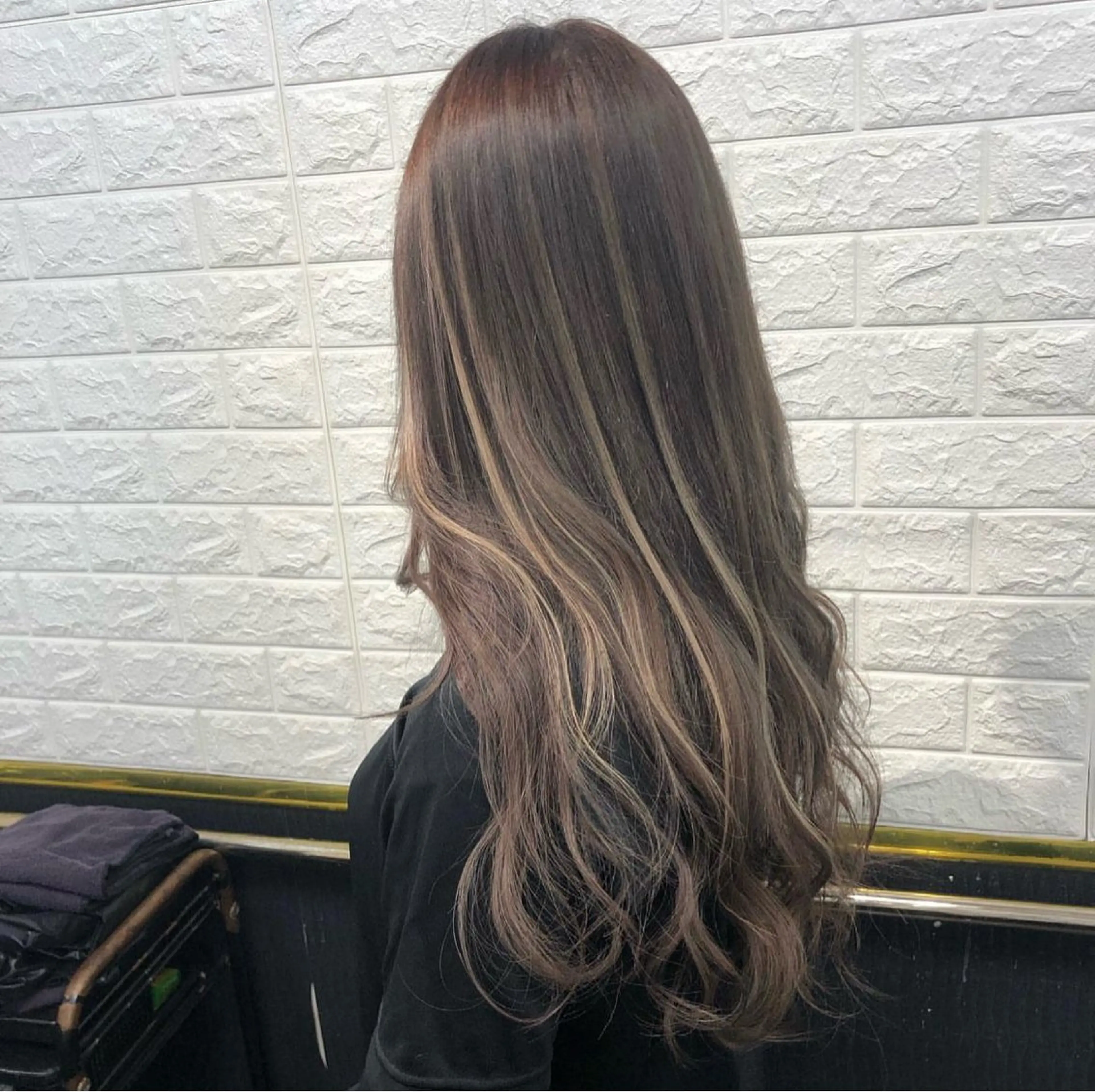 ロング エクステ ハイライト エクステ suzu /フリーランス吉祥寺のヘアスタイル