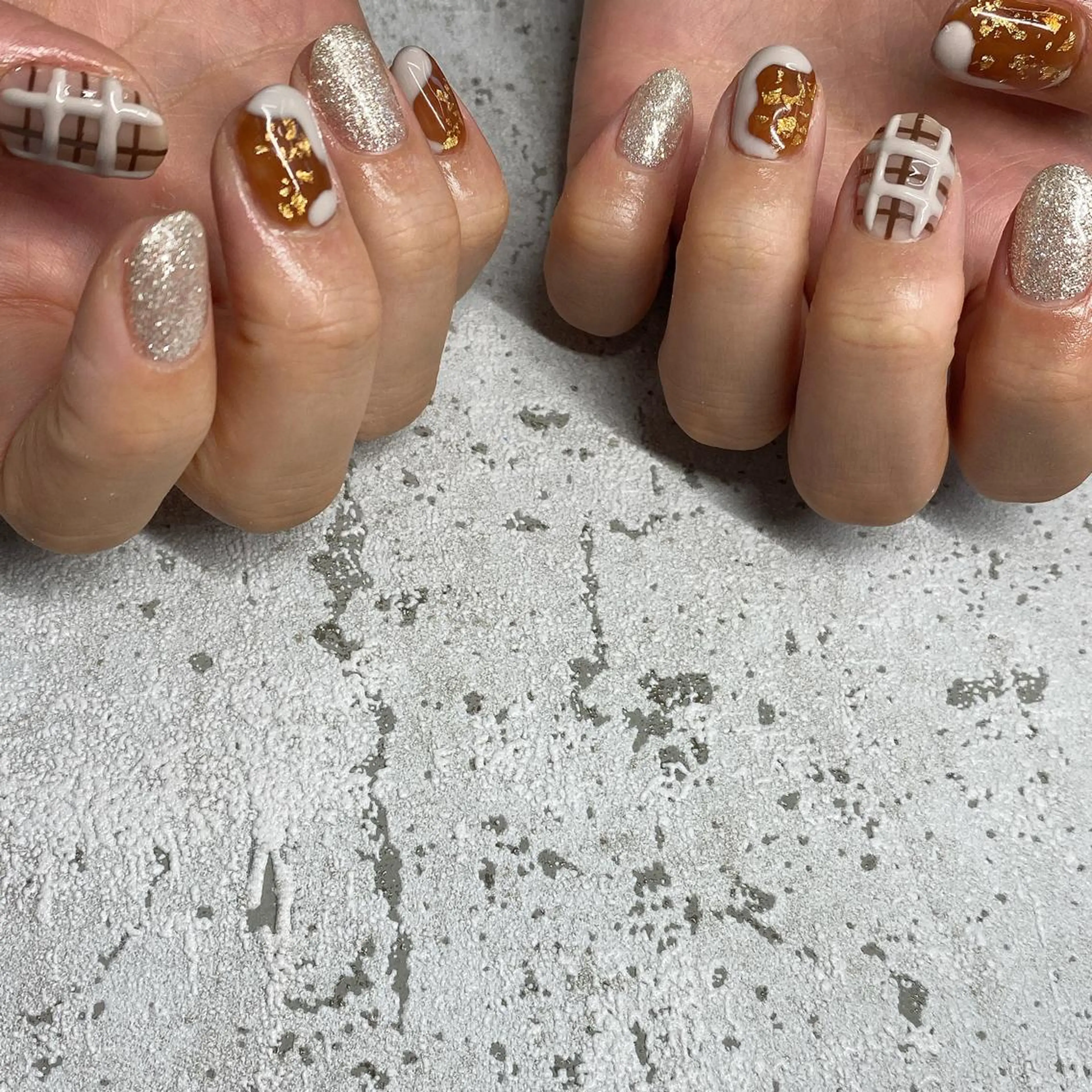 ネイル JERRIE 　 韓国ネイル/自爪育成所属・✴︎JERRIE✴︎ フィルイン対応店のネイルデザイン