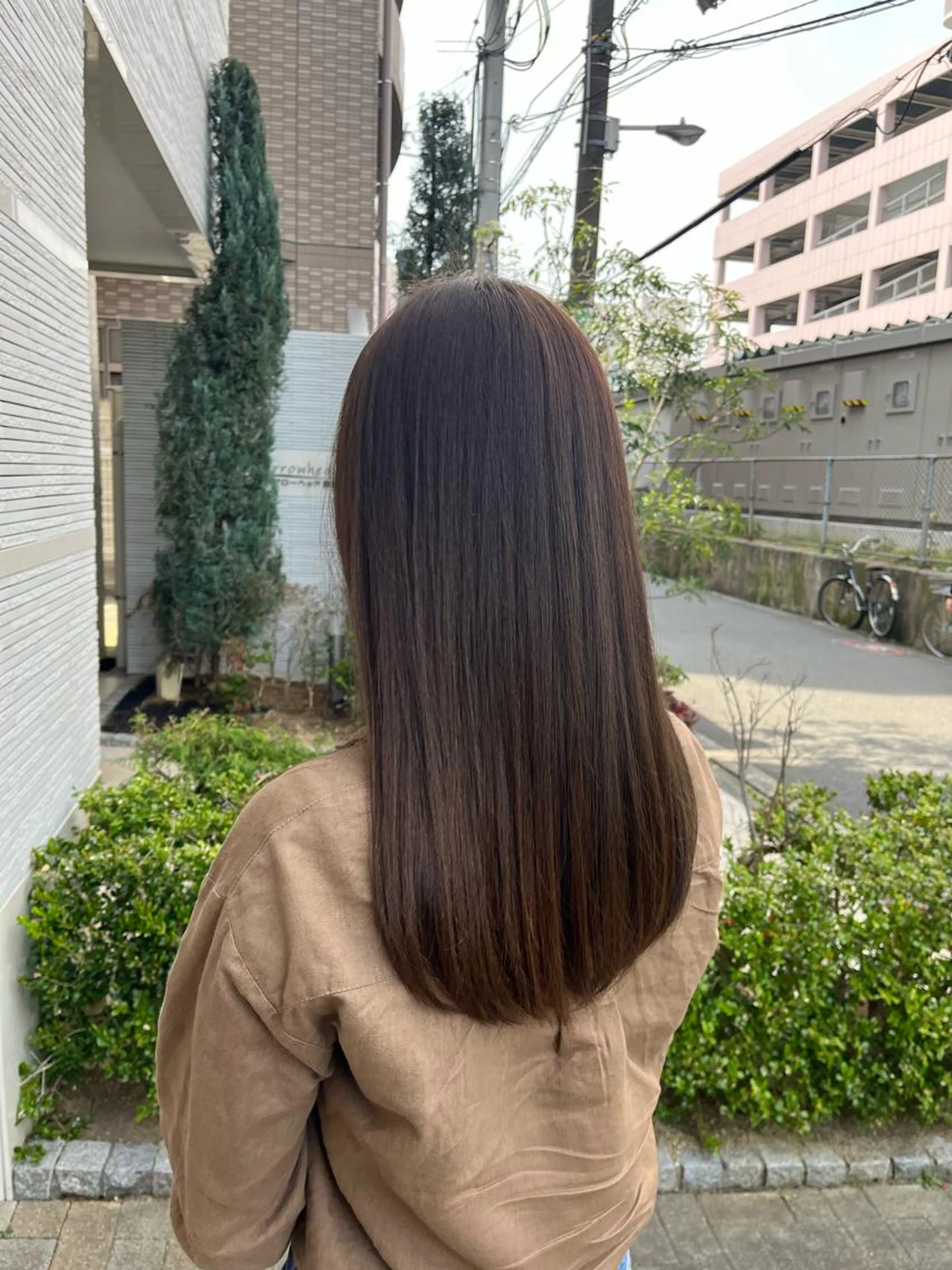カット💇‍♀️➕極潤ミストカラー🥣💫➕美潤トリートメント✨の写真