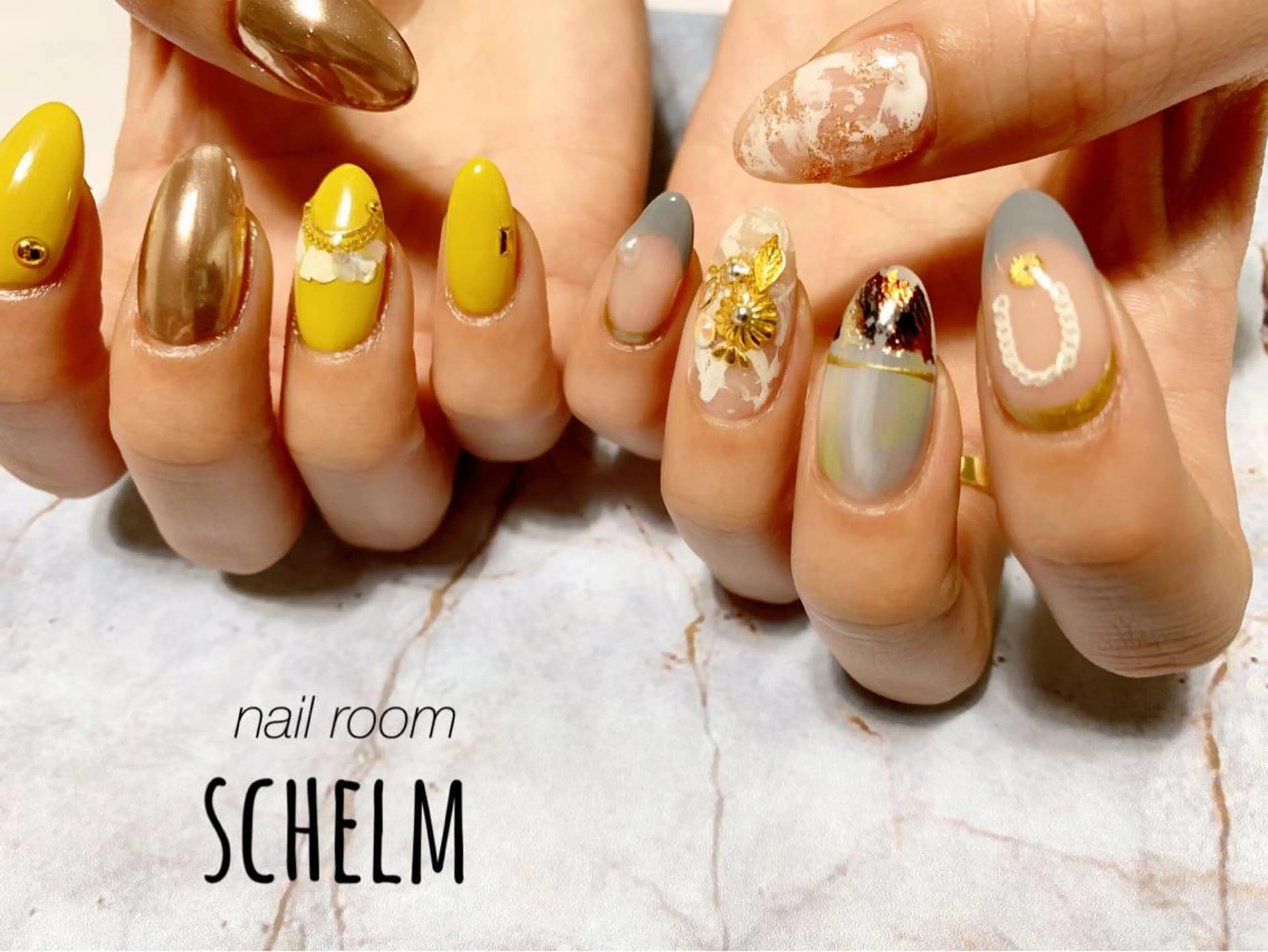 ネイル ハンドネイル nail room シュレムのネイルデザイン