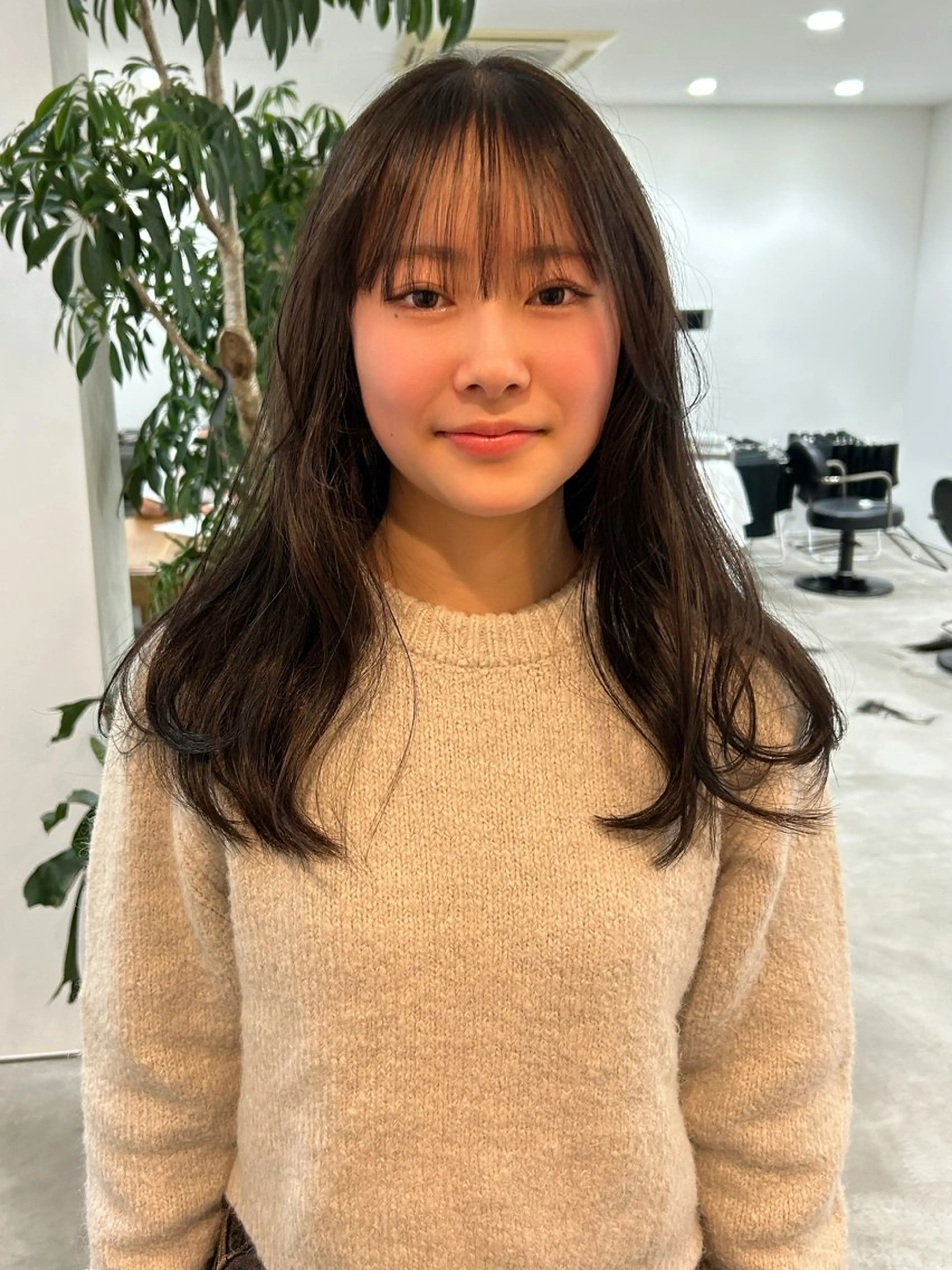 ロング Tommy所属・平田 知優のヘアスタイル