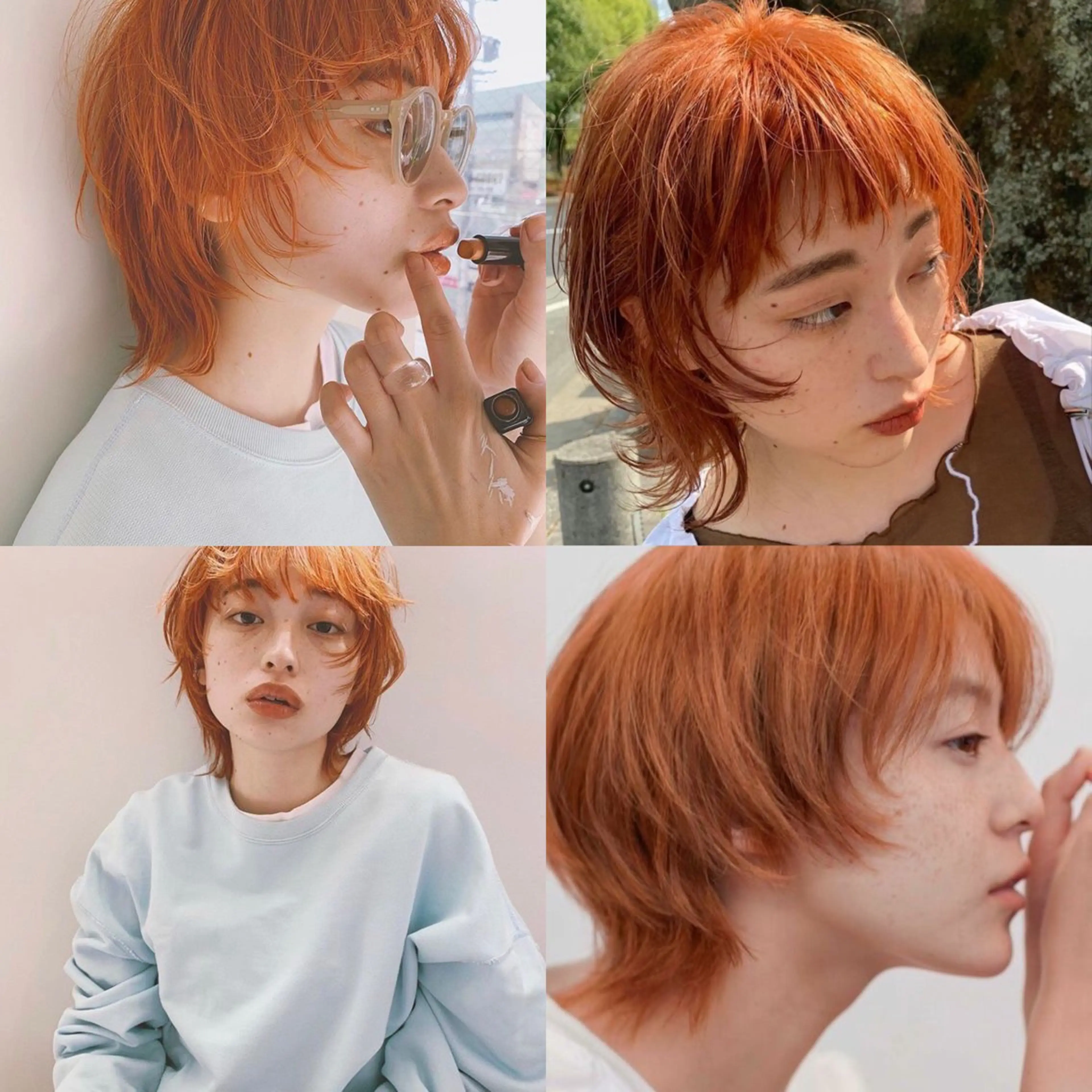 ミディアム ere 代々木公園所属・みほ/ニュアンス/ モード/艶カラーのヘアスタイル