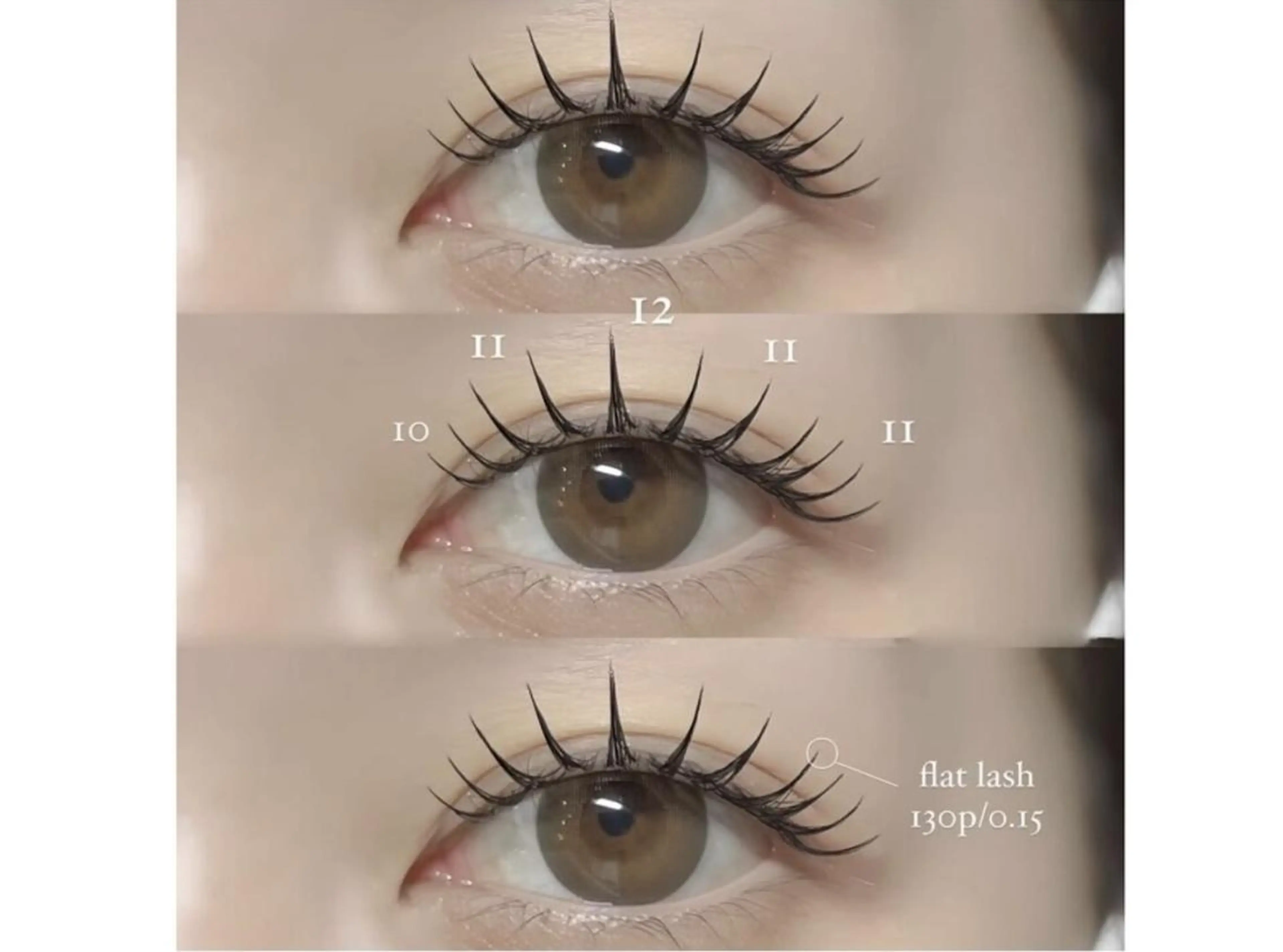 【🇯🇵流行って🌟束感Parisienne +flat lash60本】パリジェンヌラッシュリフト＋フラットの写真