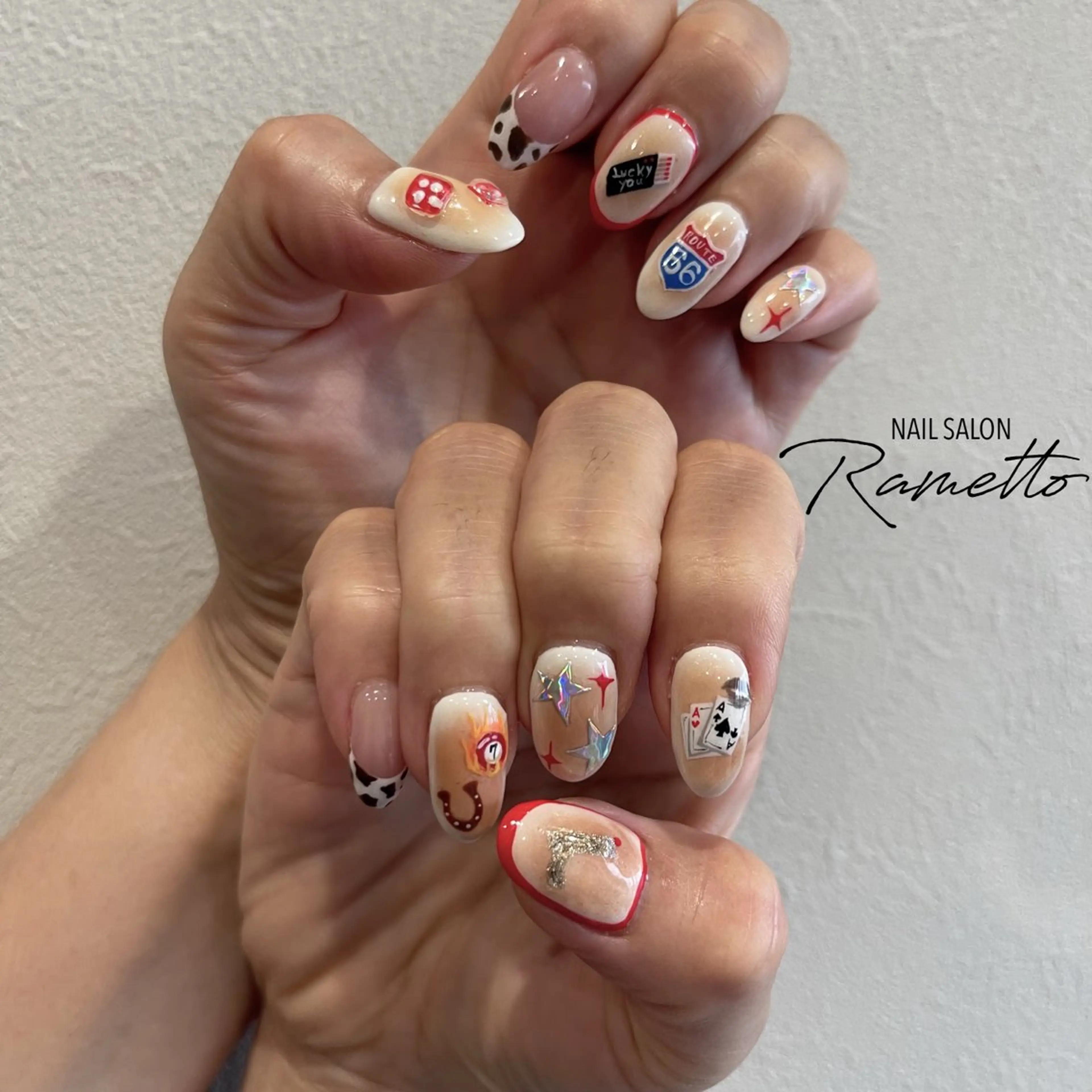 ネイル ハンドネイル NAILSALON Ramettoのネイルデザイン