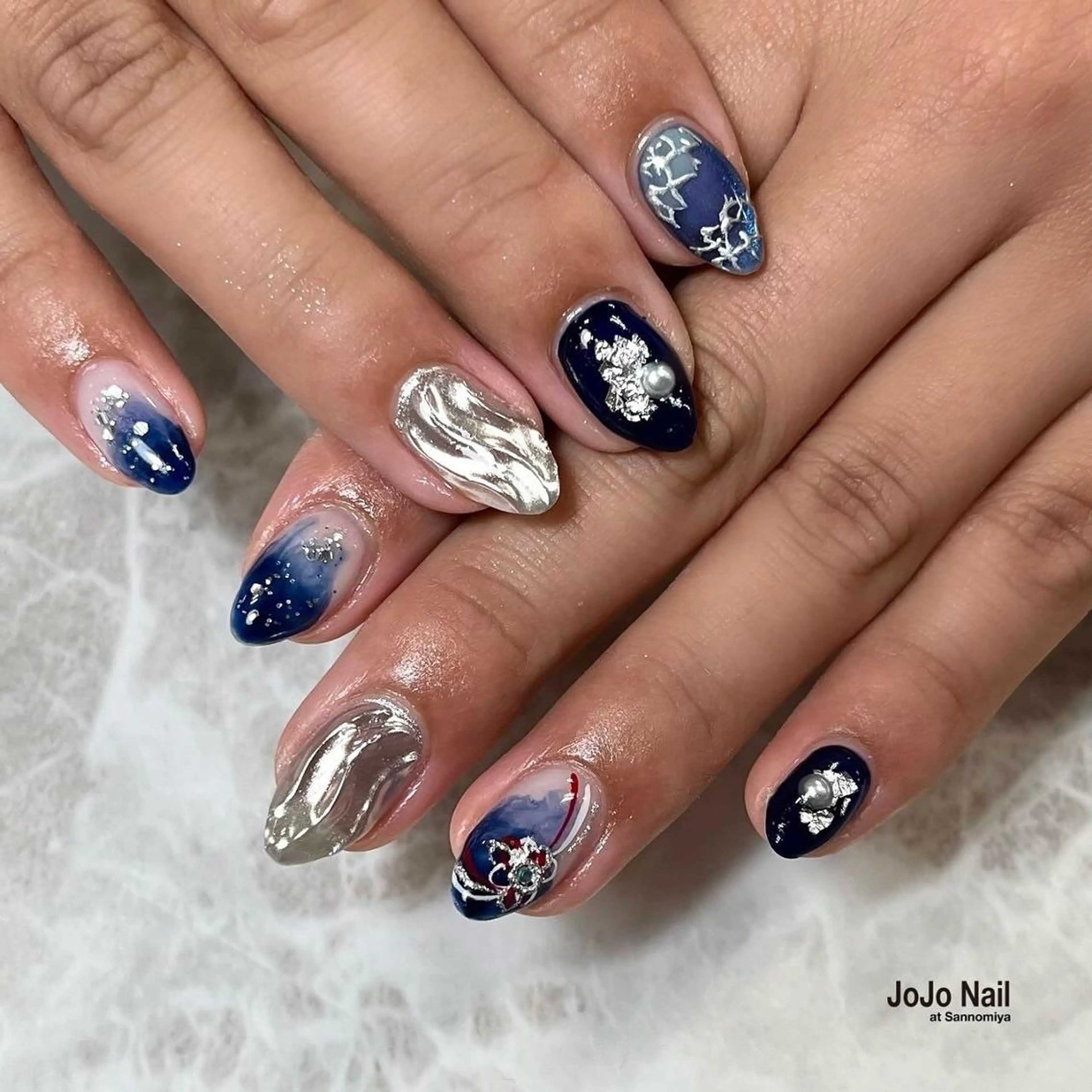 ネイル AYAKA.T /JOJO@三宮のネイルデザイン