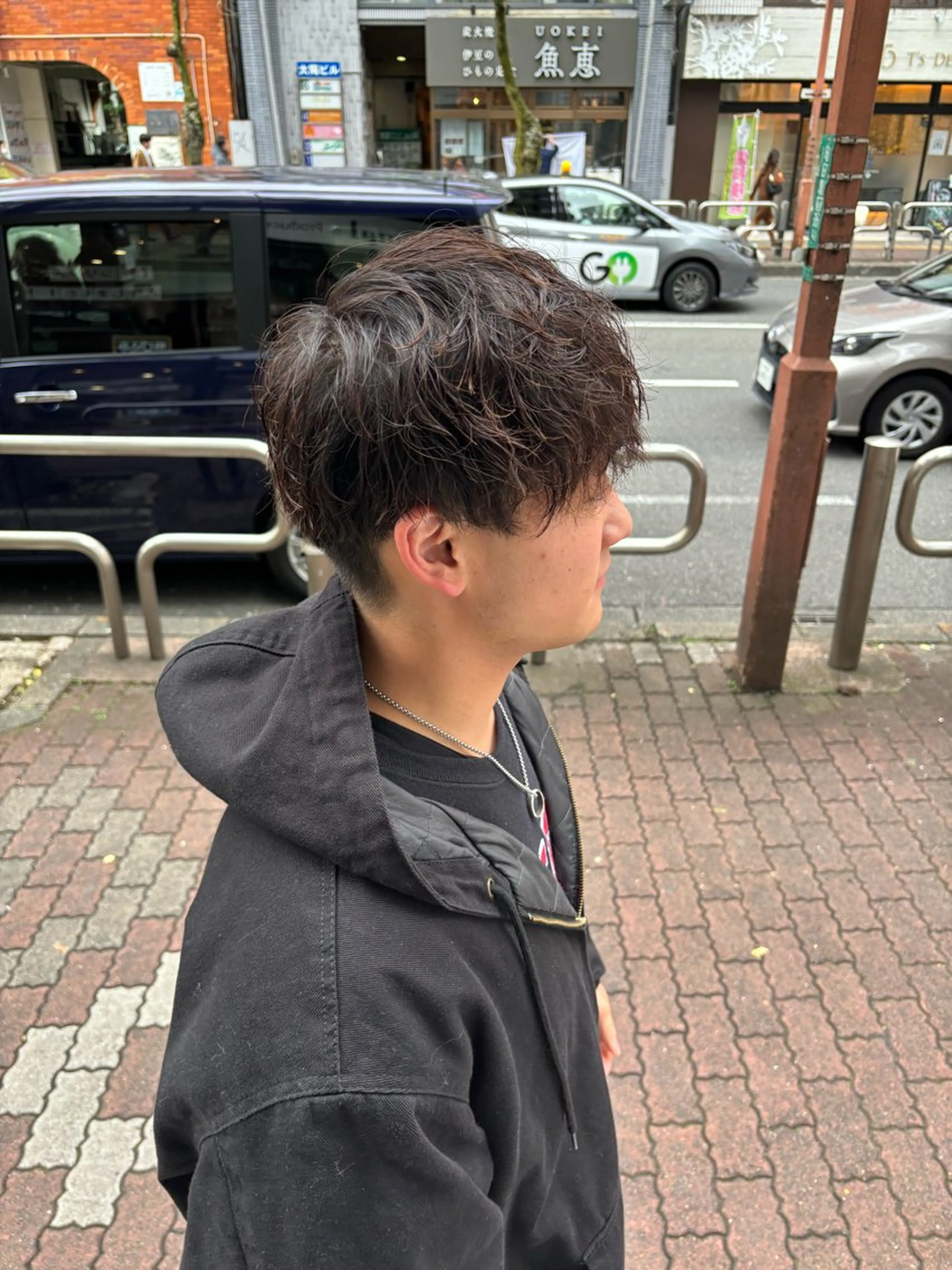 パーマ メンズ 韓国風/メンズ アイブロウワックスの眉毛・アイブロウイメージ