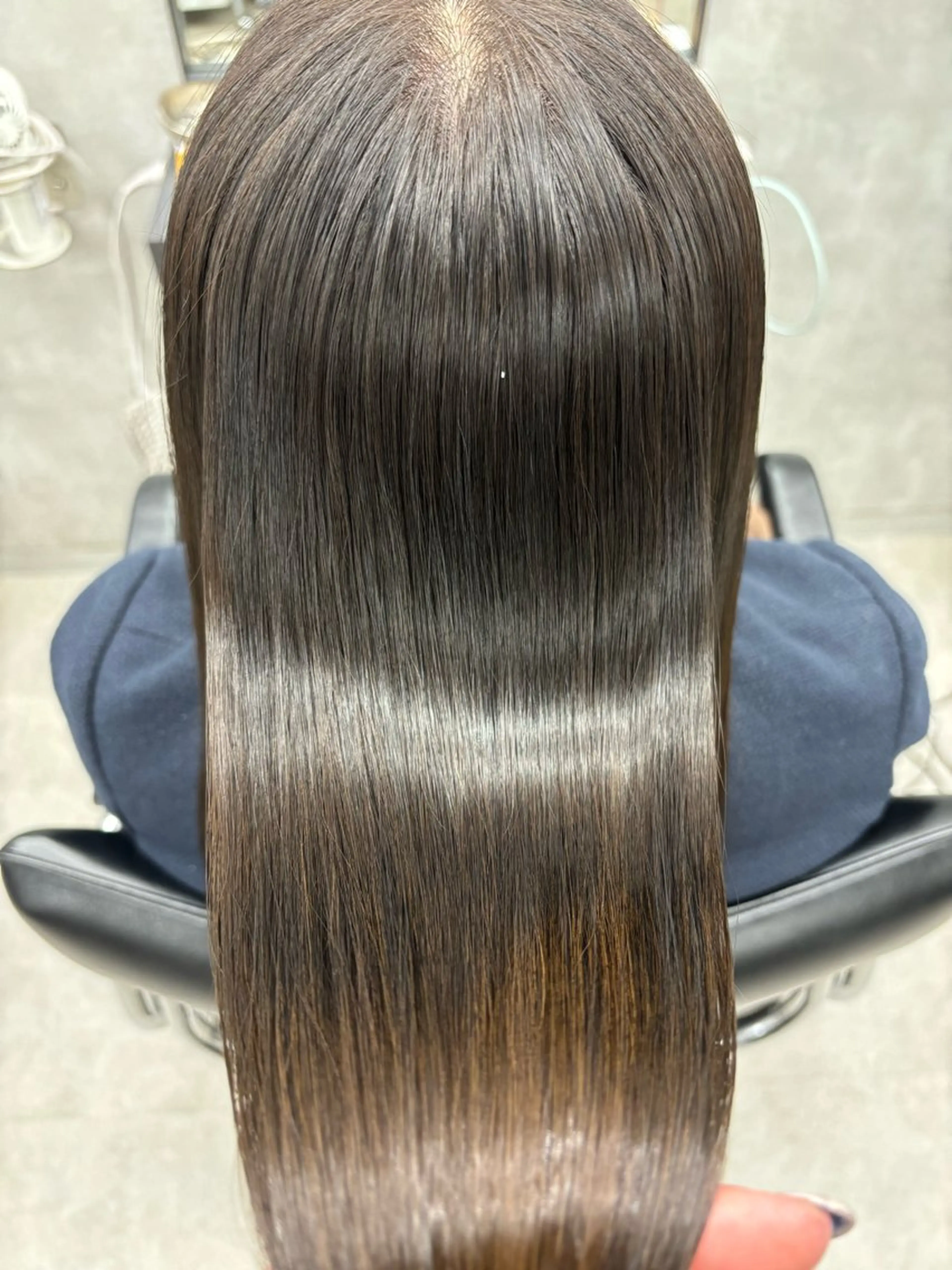 ロング 髪質改善 縮毛矯正 トリートメント 巻ける縮毛矯正🌸 勝倉　麗のヘアスタイル