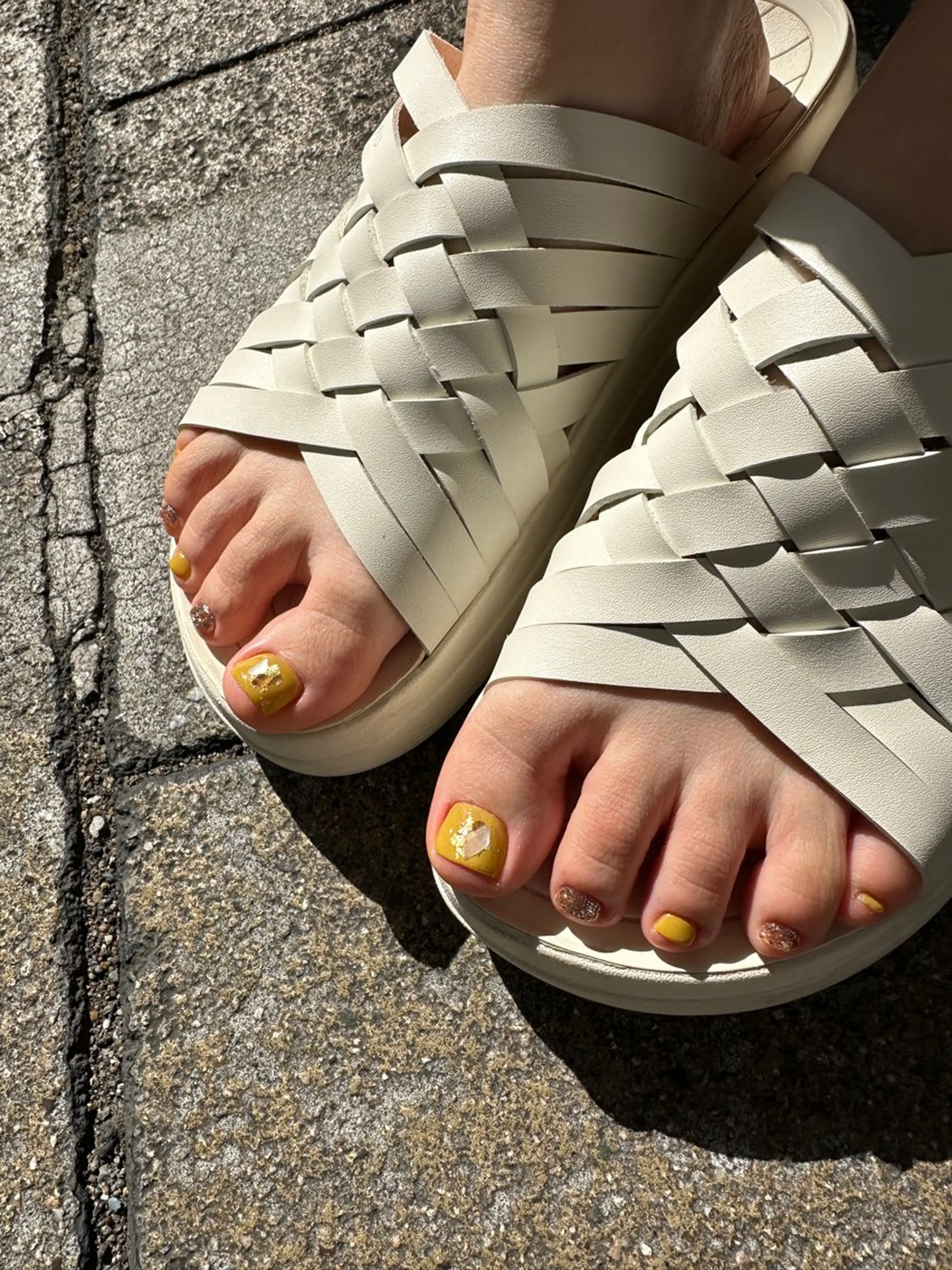 ネイル フットネイル nail salon  ∞ mikanal ∞所属・nailsalon ∞ ﾐｶﾅﾙ ∞のネイルデザイン