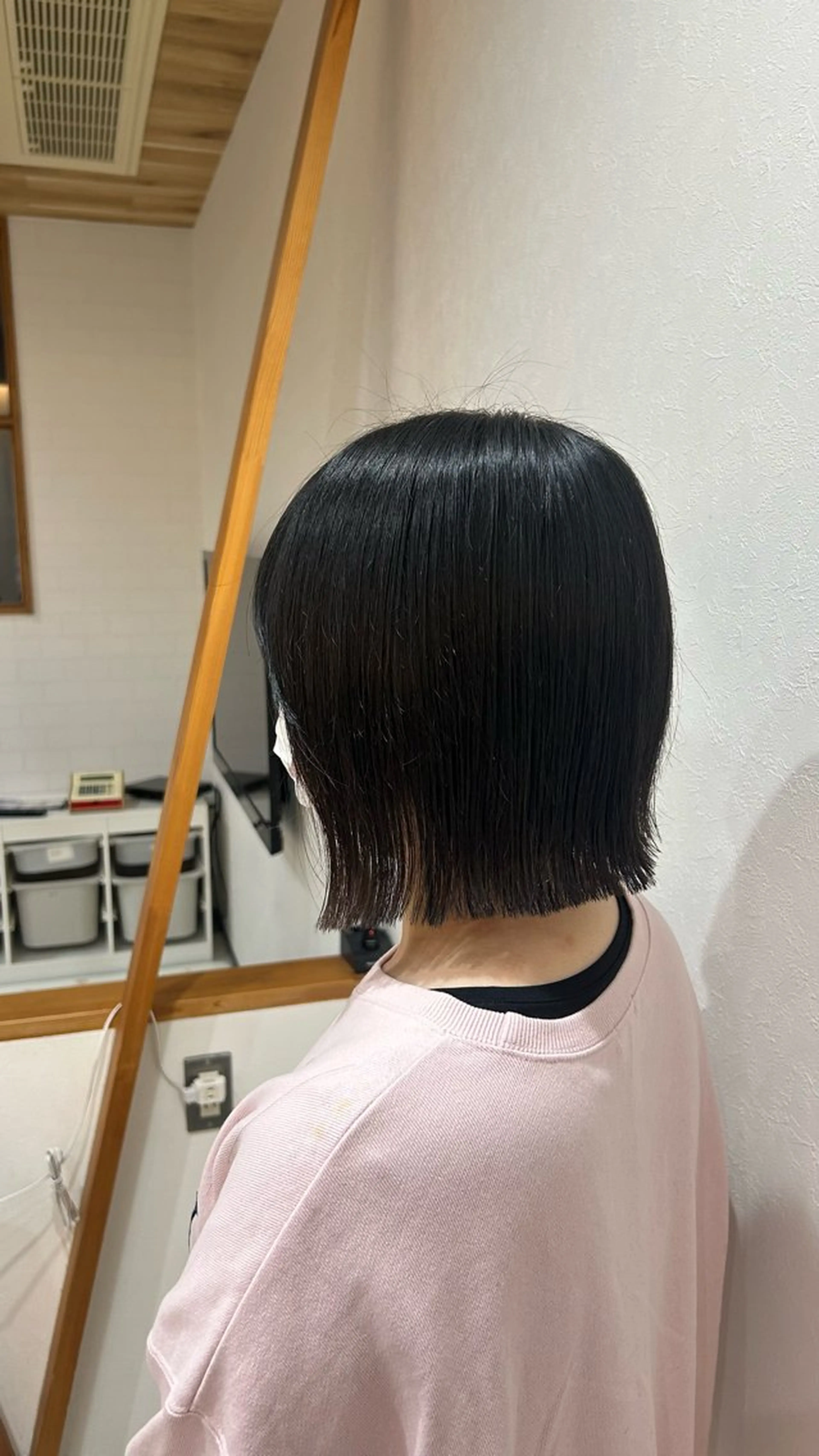 ショート ボブ 中村 仁美のヘアスタイル