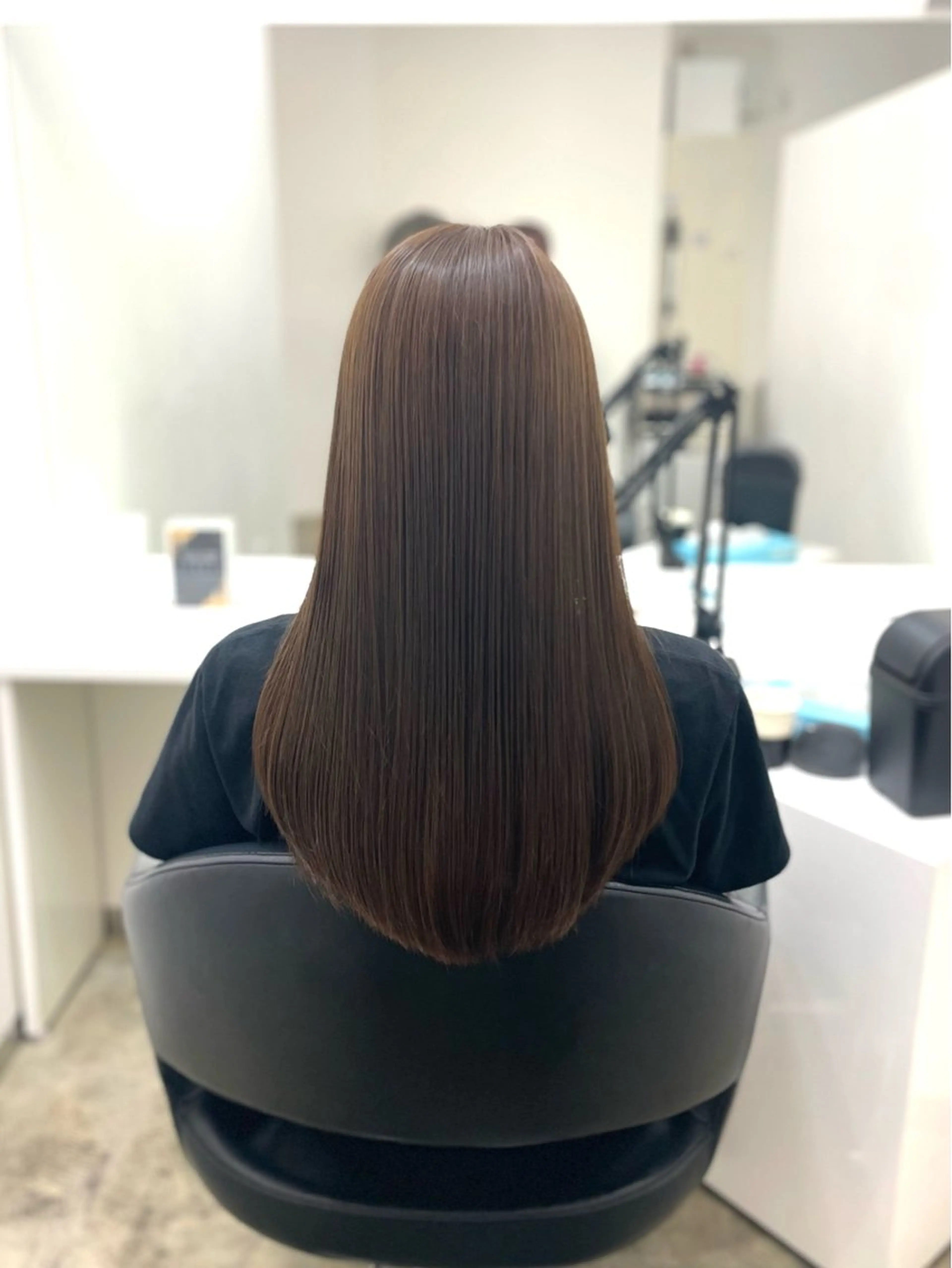 ロング 加納 みなみのヘアスタイル