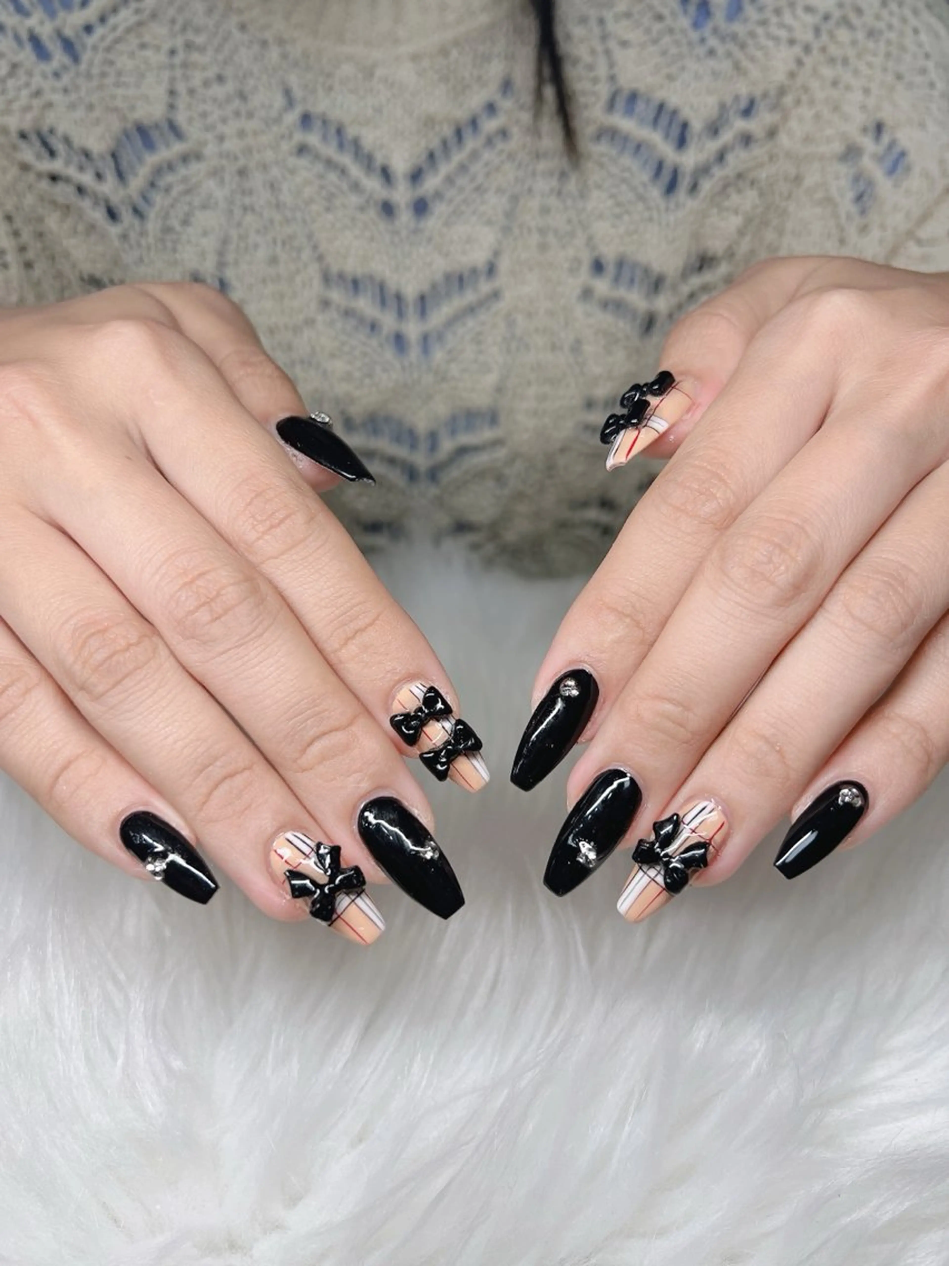 ネイル ハンドネイル Lee Nails チップ長さだし専門店のネイルデザイン