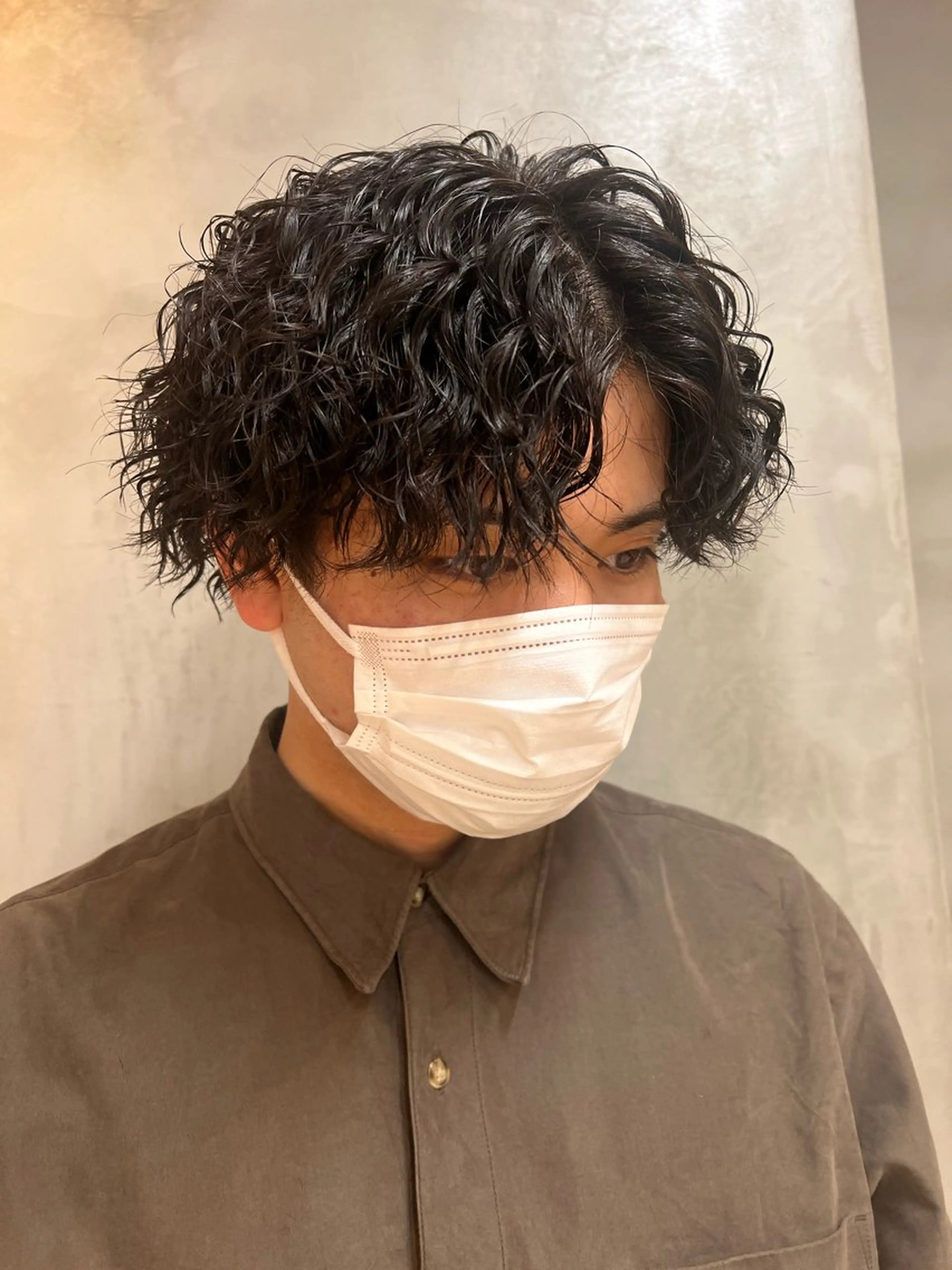 ミディアム ミディアムパーマ パーマ 仲井間　賢雄 fifthのヘアスタイル