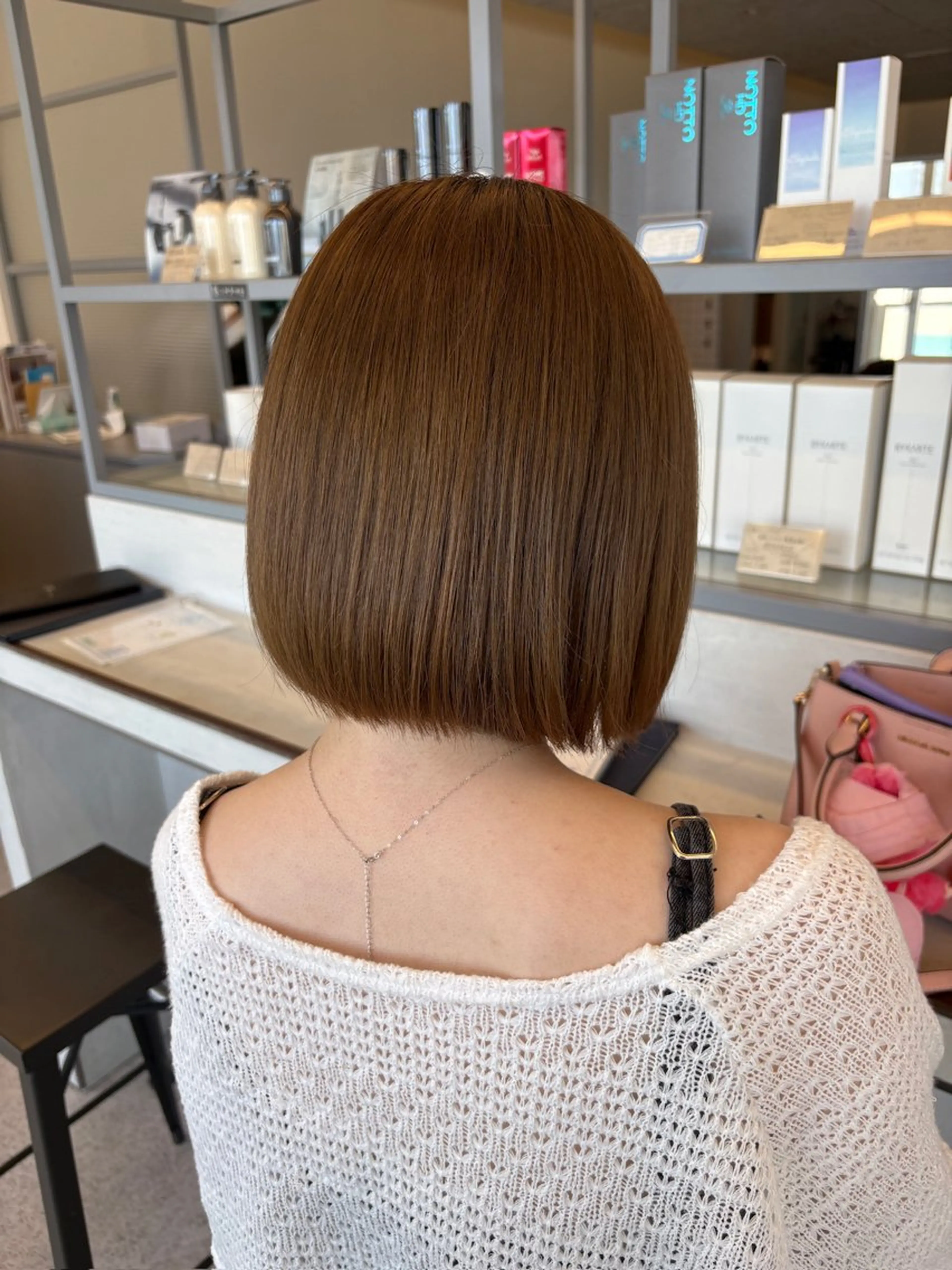 ミディアム ボブ カット THE SKY所属・中 海斗のヘアスタイル