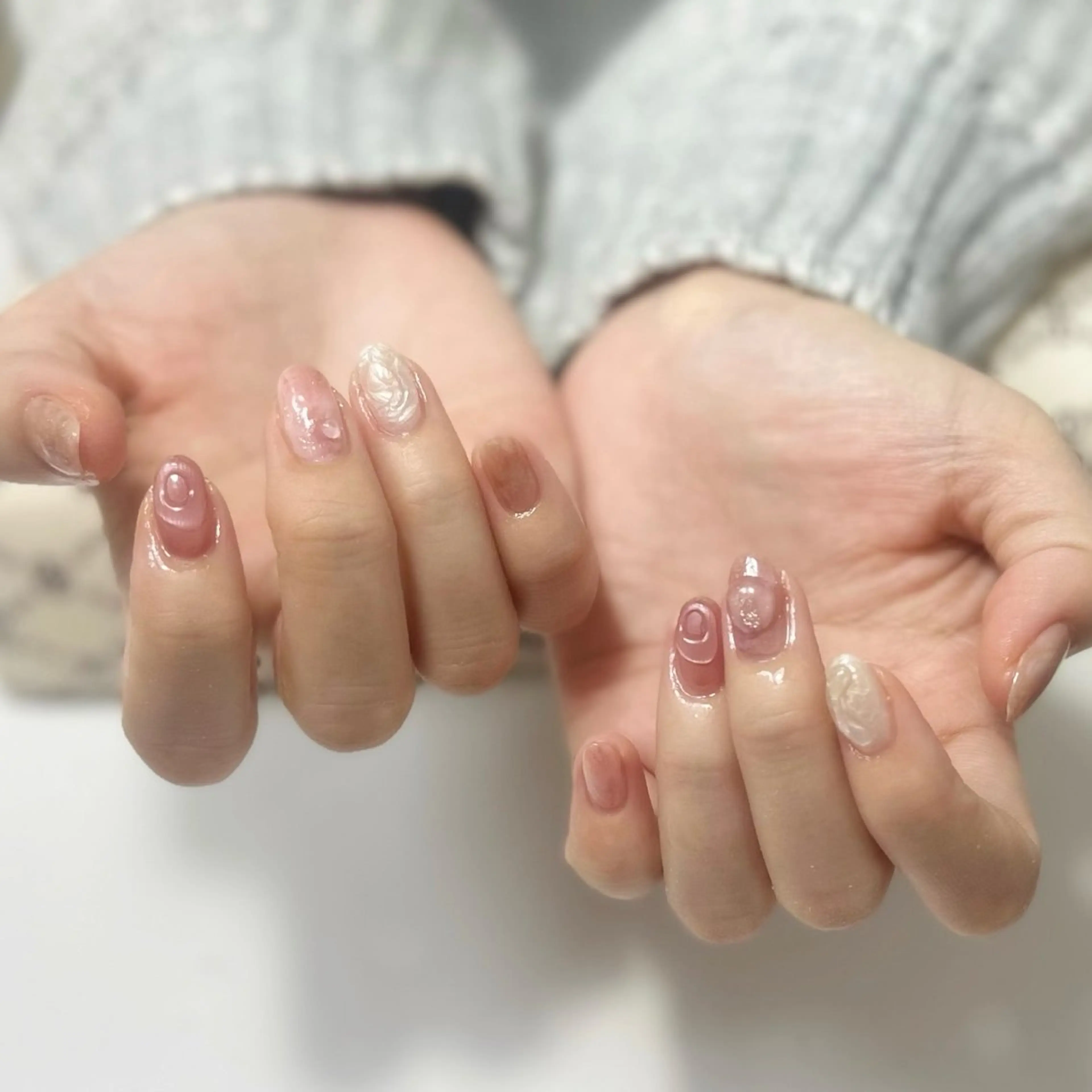 ネイル ハンドネイル s nail所属・すいか 🍉のネイルデザイン