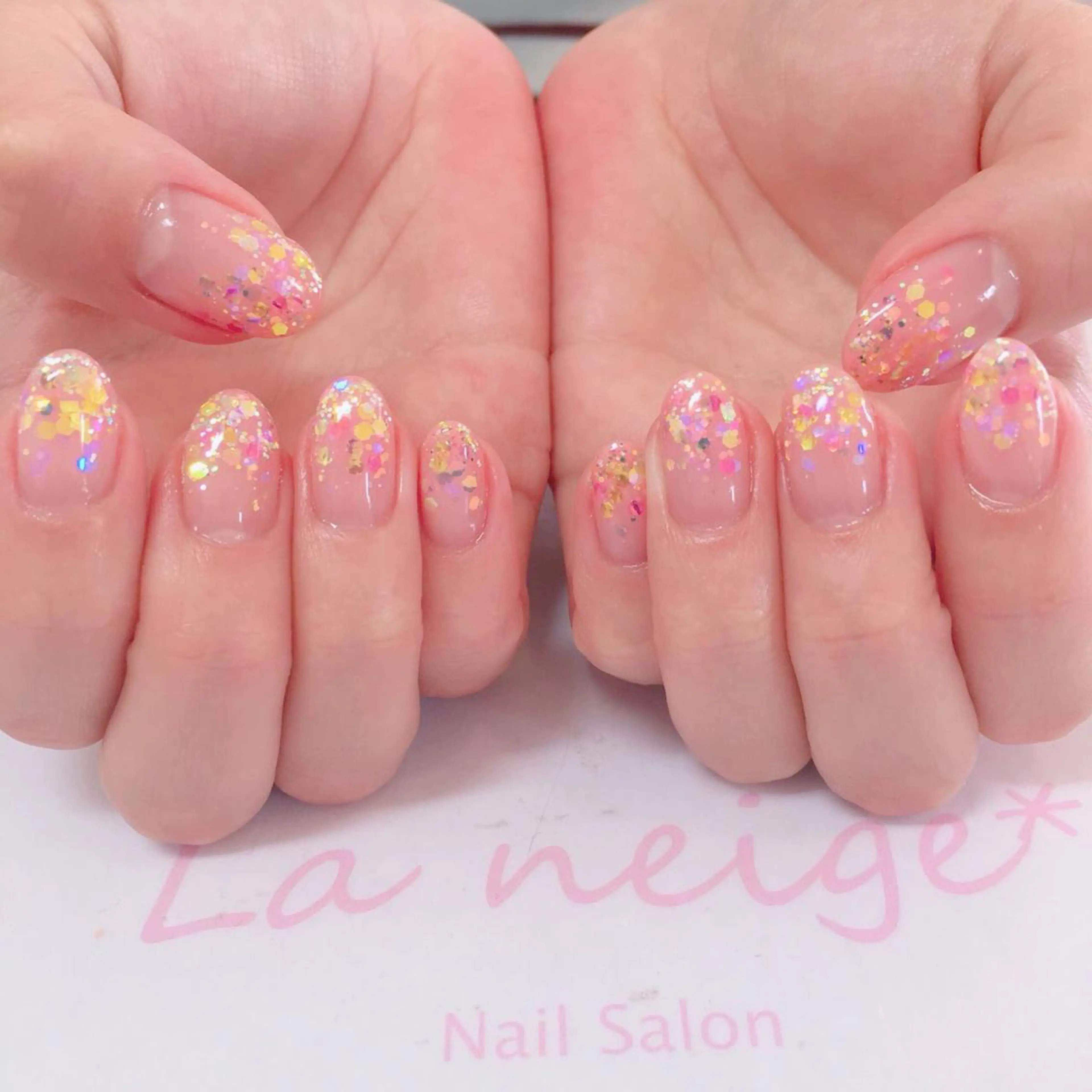 ネイル La neige* yuki 🥯🍑のネイルデザイン