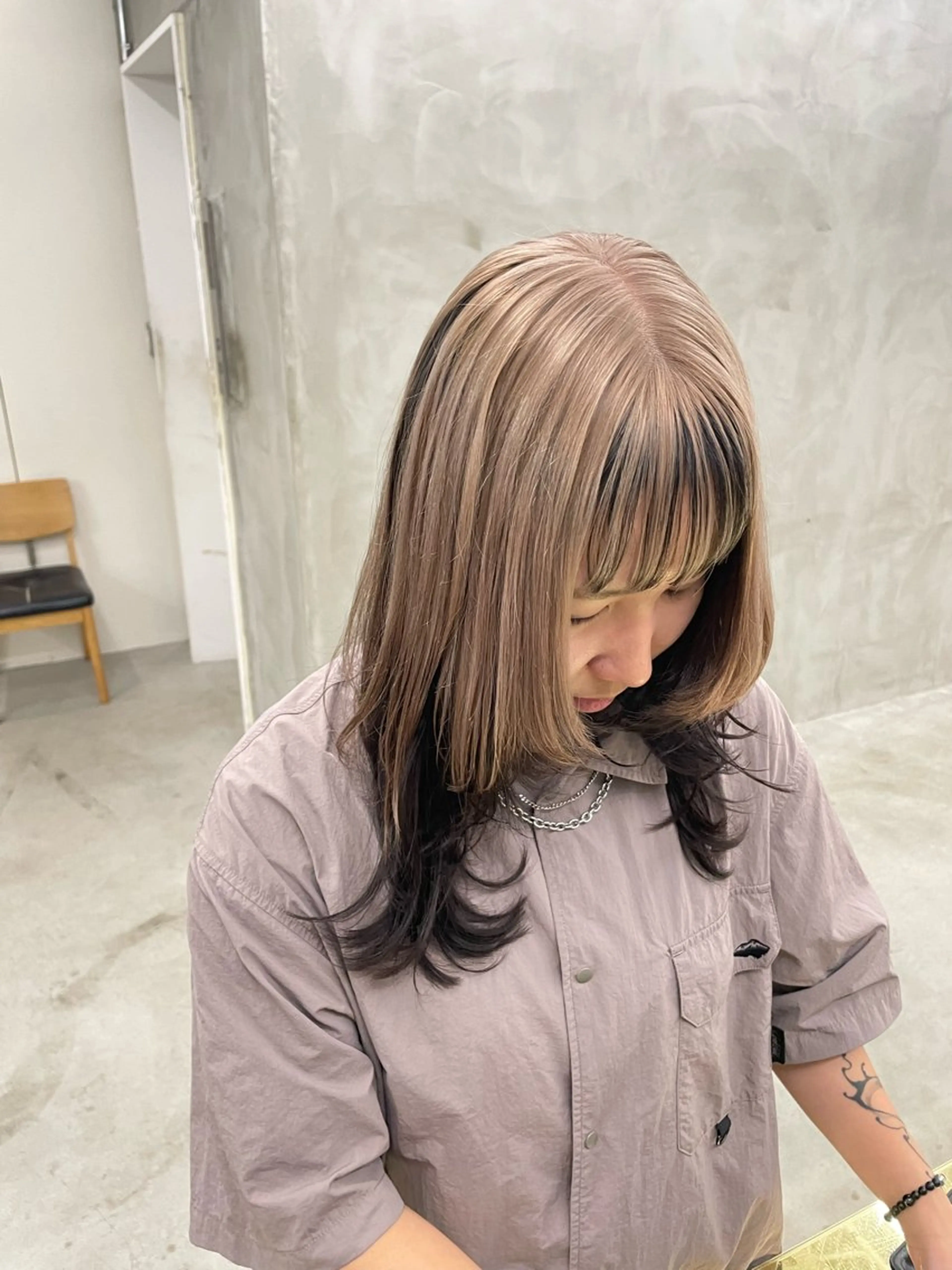 カラー ハイトーン/レイヤー 🌸さくらのヘアスタイル