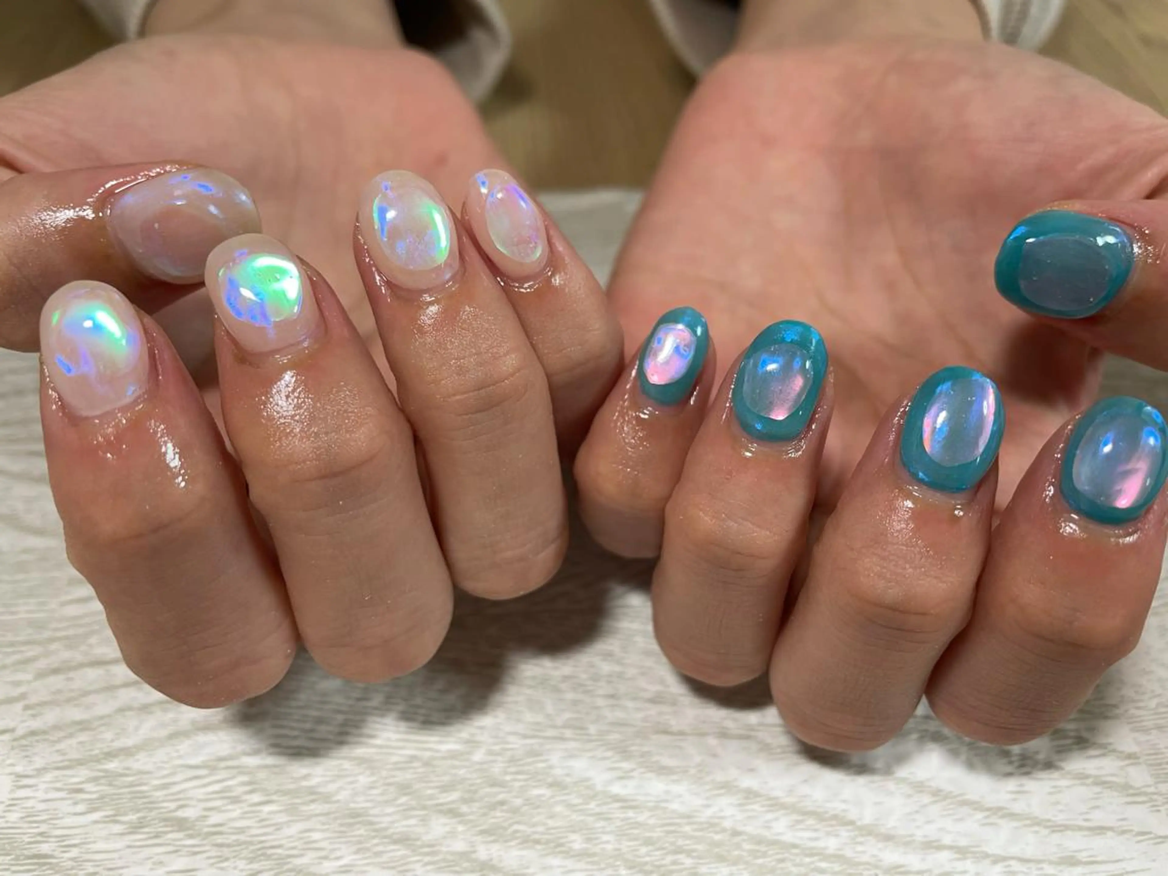 ネイル ハンドネイル Ulu  Nail 🌱MOMOKAのネイルデザイン