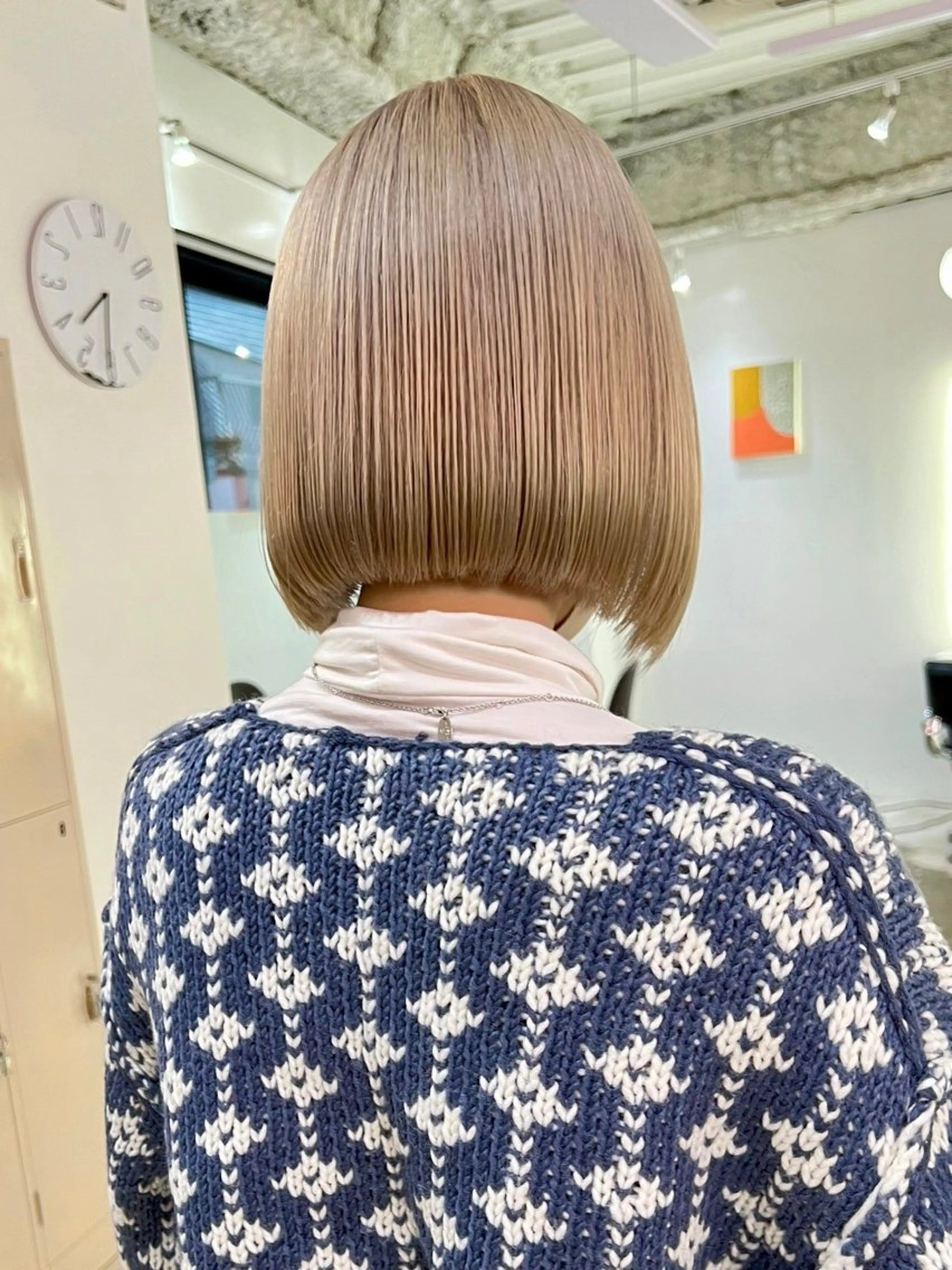 ショート カラー 🍷暖色カラー🍷 HINATAのヘアスタイル