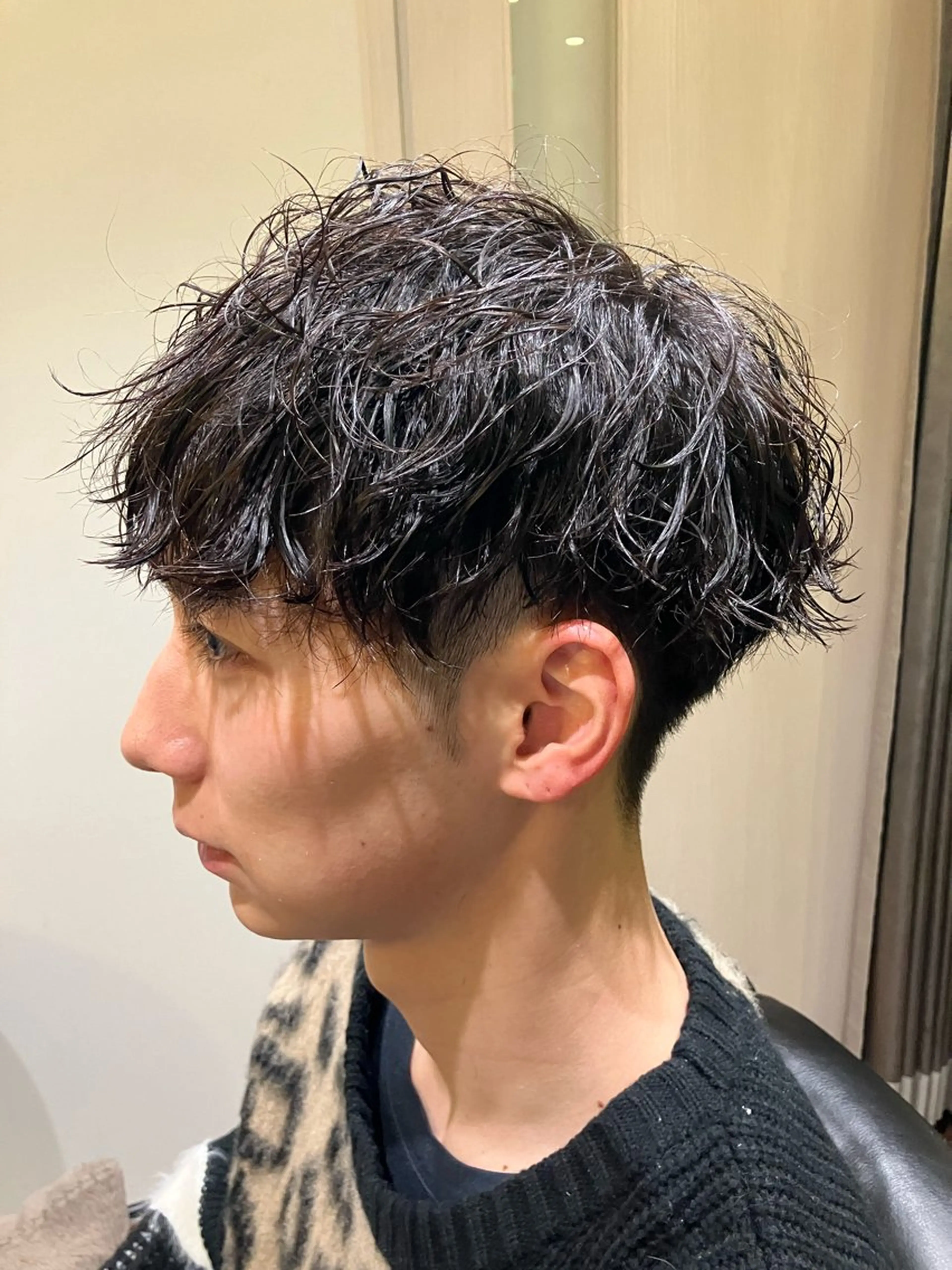 パーマ メンズ メンズパーマ 波巻きパーマ カット パーマ メンズ/ケアパーマ /hayashiのヘアスタイル