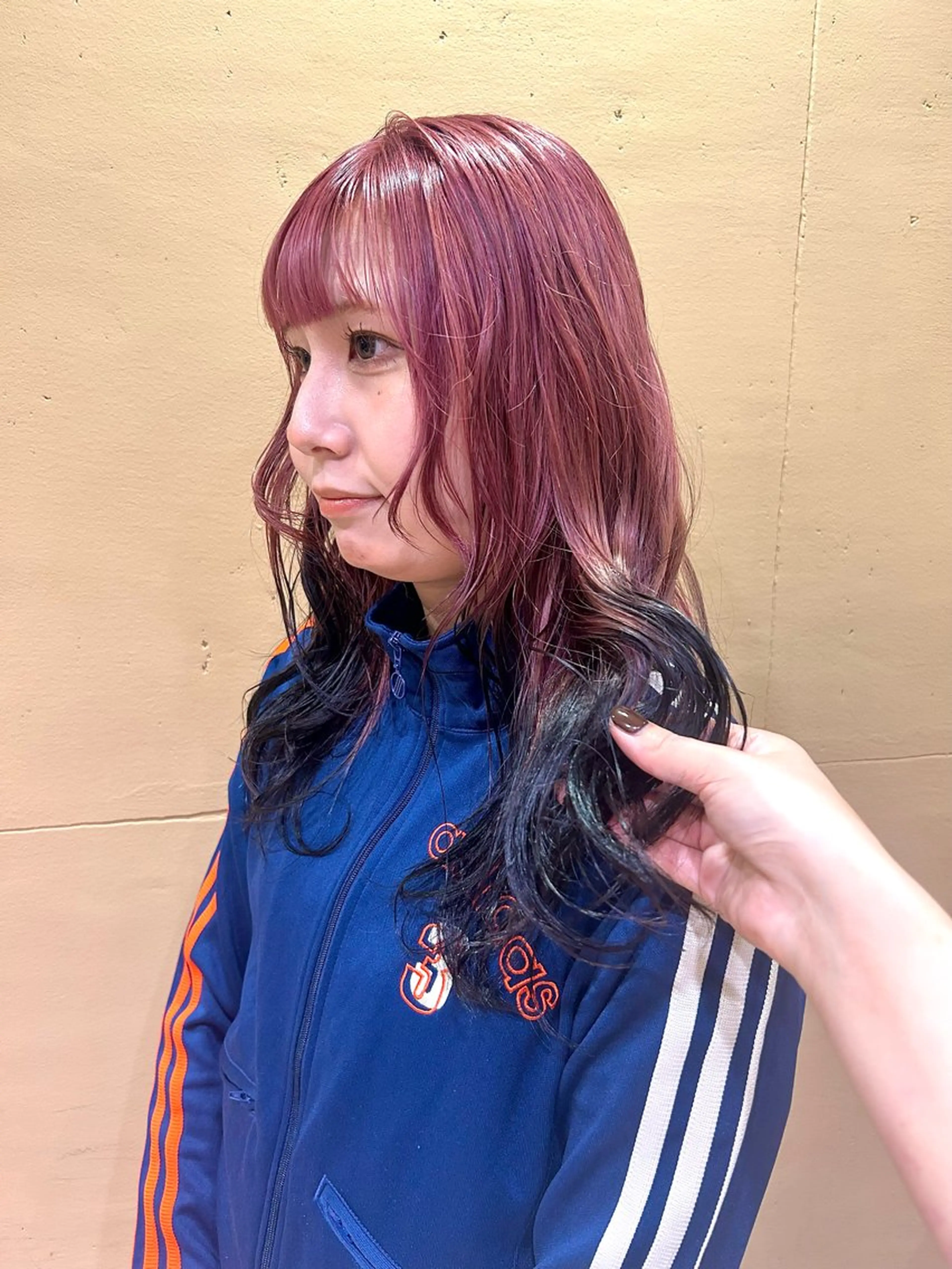 ロング カラー ヘアカラー ボブレイヤー/ ブリーチ/miyuuのヘアスタイル