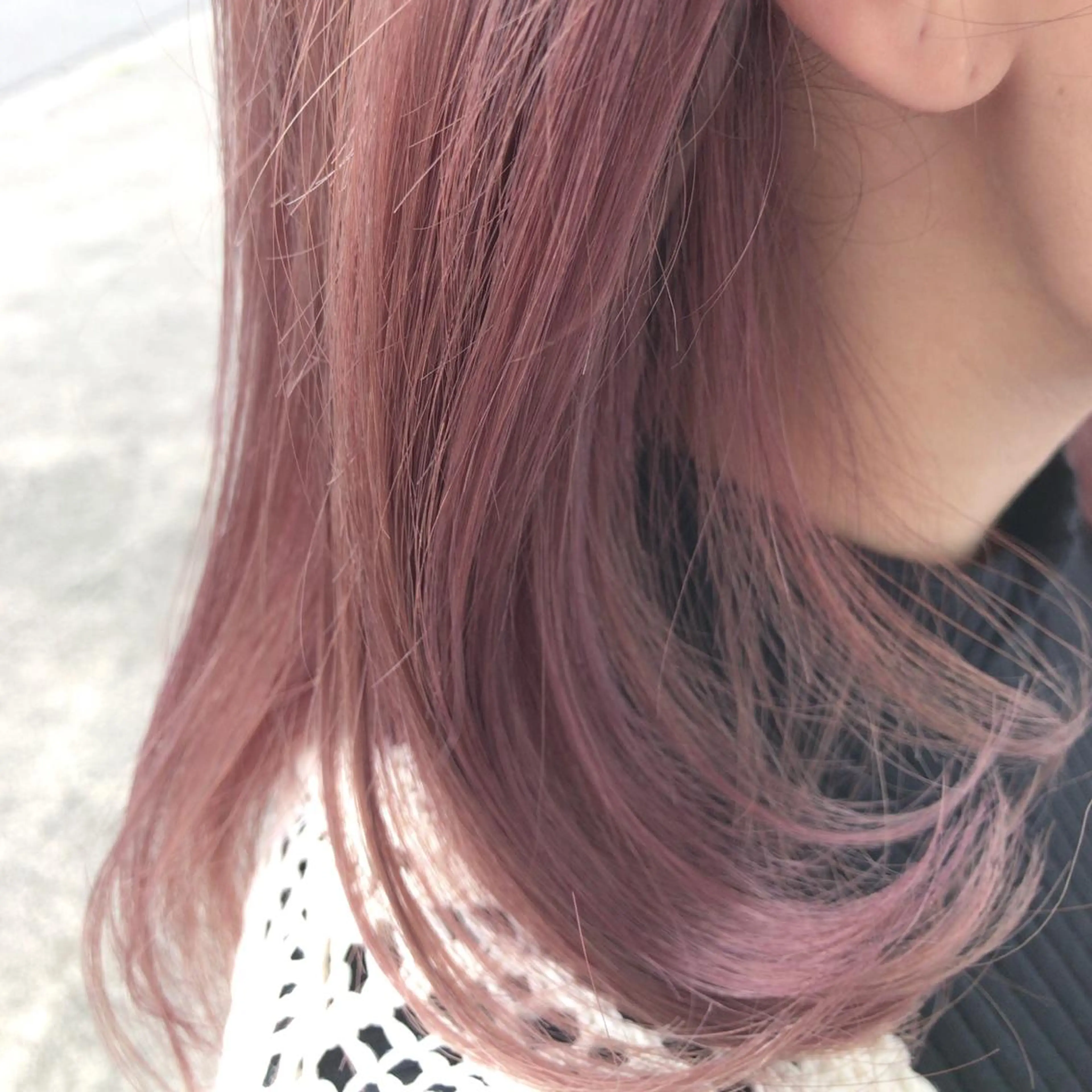 ミディアム カラー デザインカラー レイヤーカット匠 イソザキノリユキのヘアスタイル