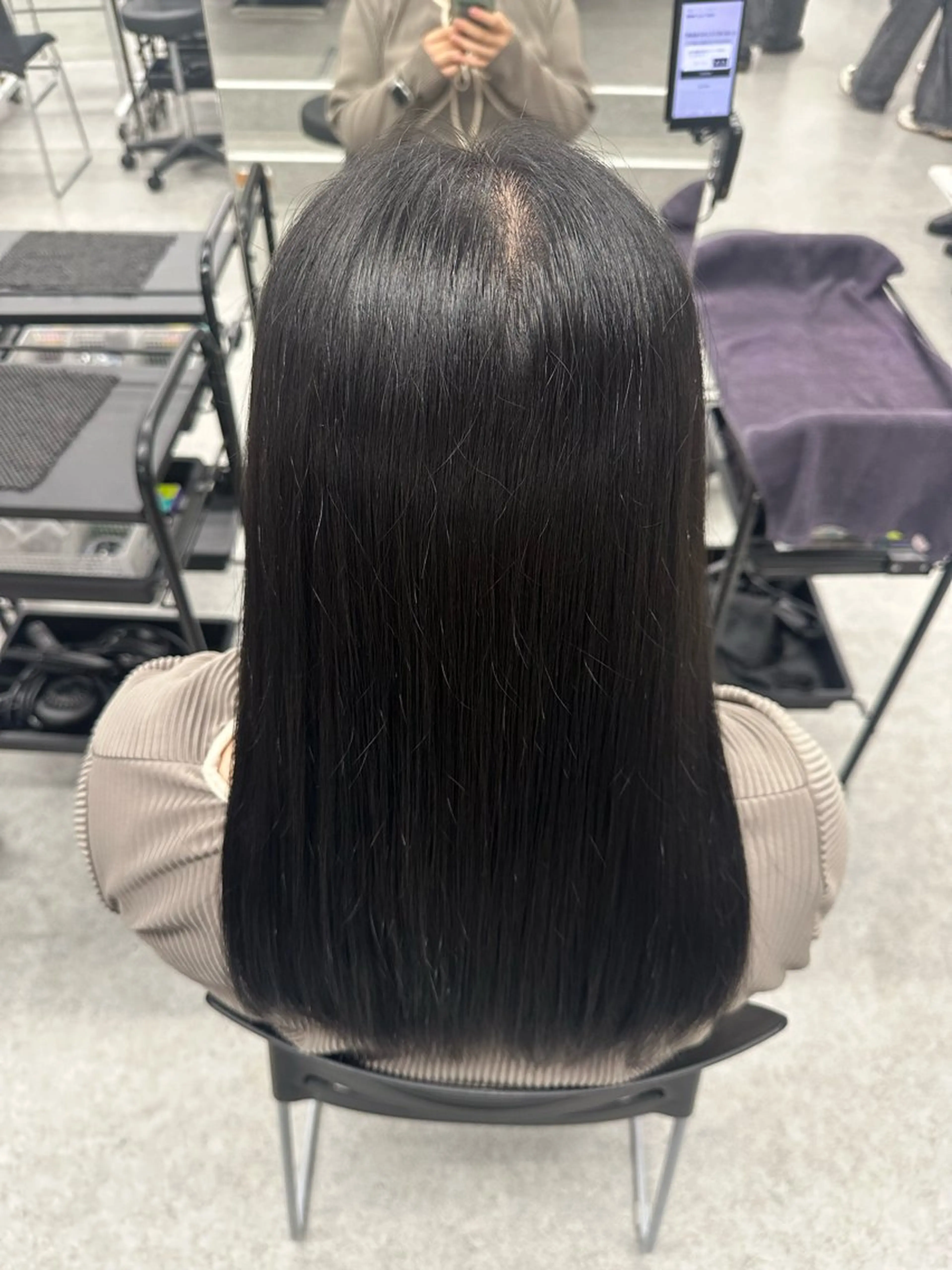 ロング 髪質改善 ロング トリートメント 🐺メンズパーマ マッシュ　あさひ🐺のヘアスタイル