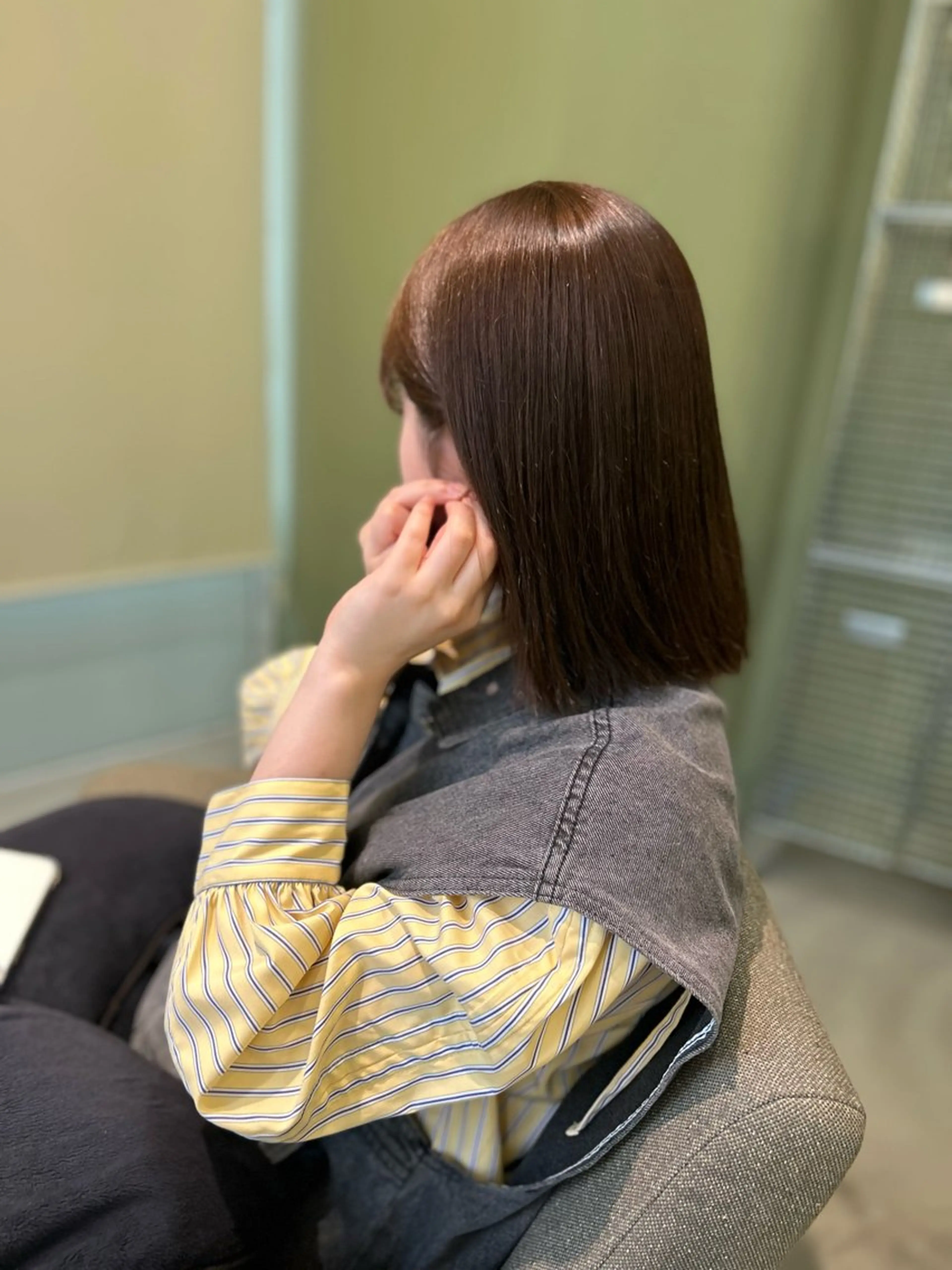 カラー 一條 乃亜のヘアスタイル