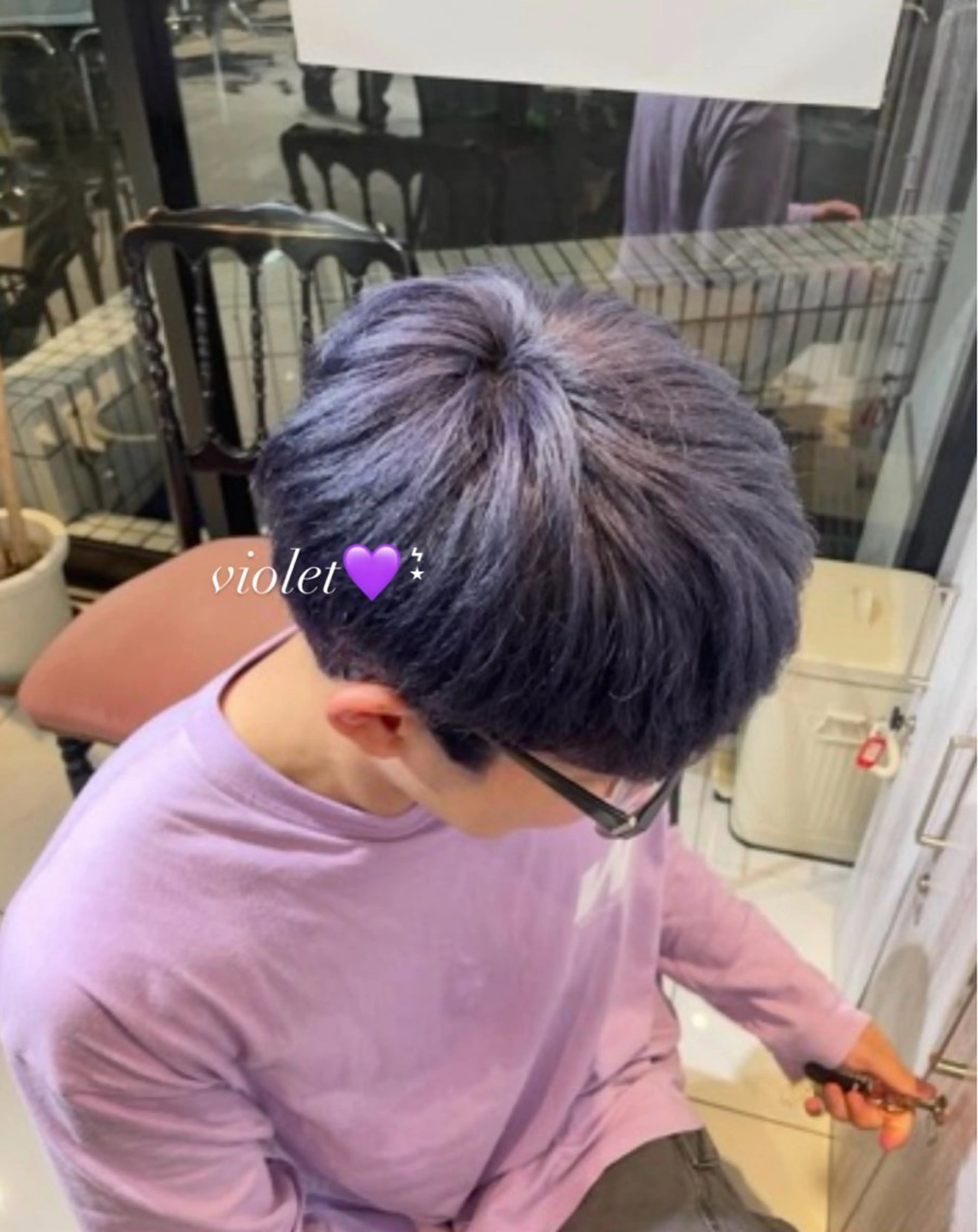 カラー メンズ 🖤sumire🖤 men'sアイブロウのヘアスタイル