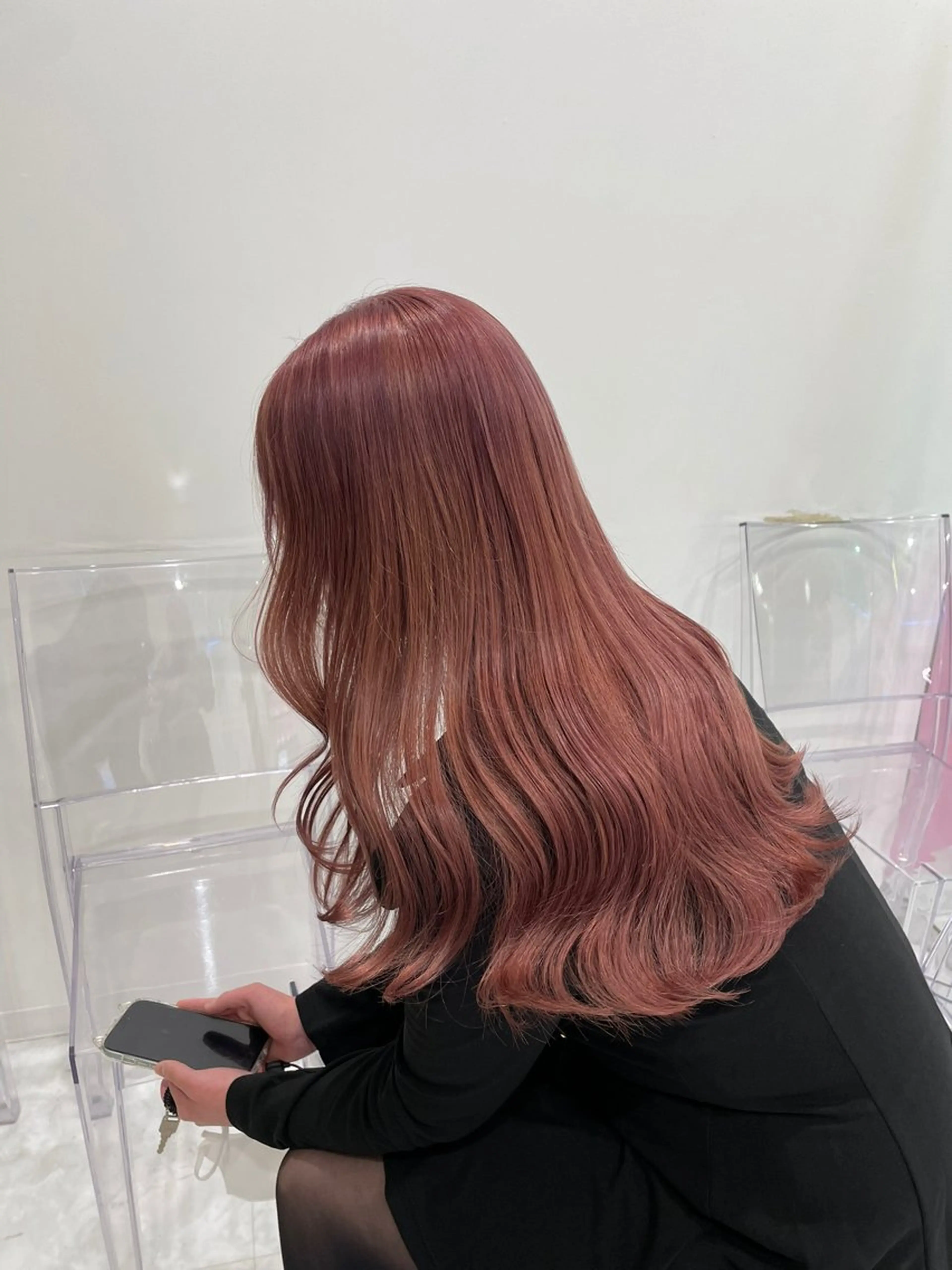 ロング カラー ヘアカラー 中韓レイヤー/ ブラウン🤎はやとのヘアスタイル