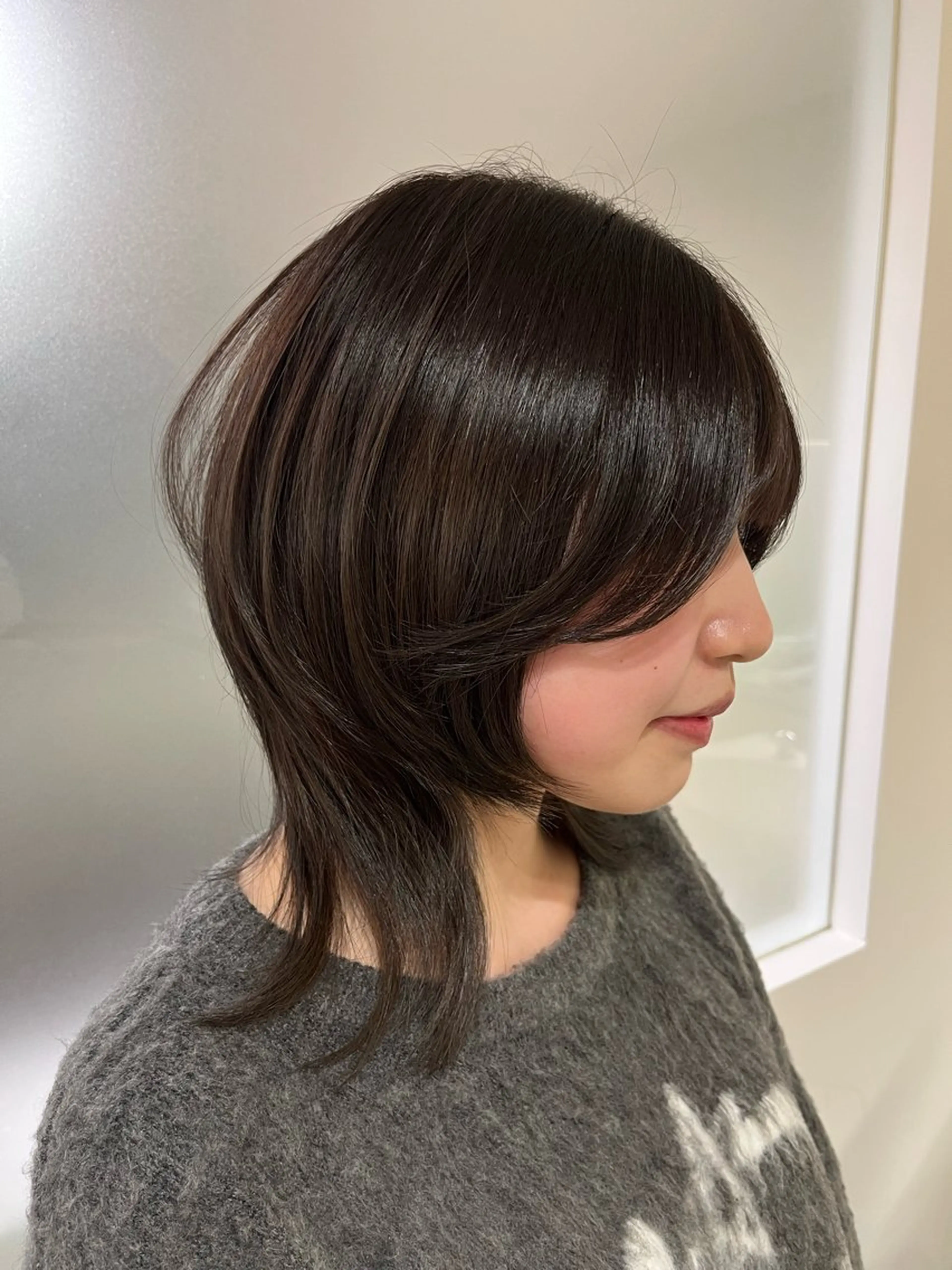 ミディアム カラー ブラウンカラー ヘアカラー ヴェリーテ所属・🎀仙台/ワンカラー /ありさ🎀のヘアスタイル