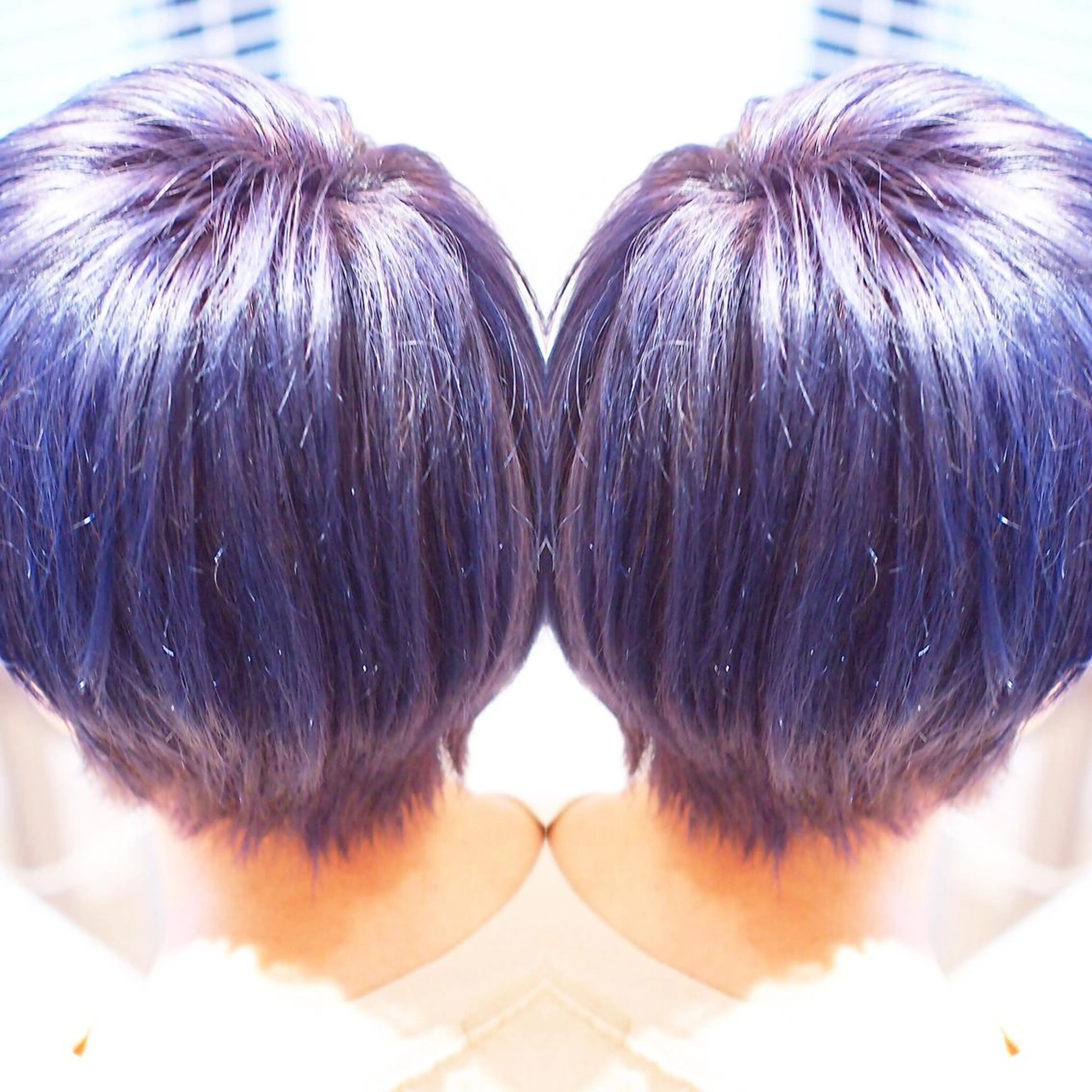 ショート カラー 及川シゲル 髪質改善講師のヘアスタイル