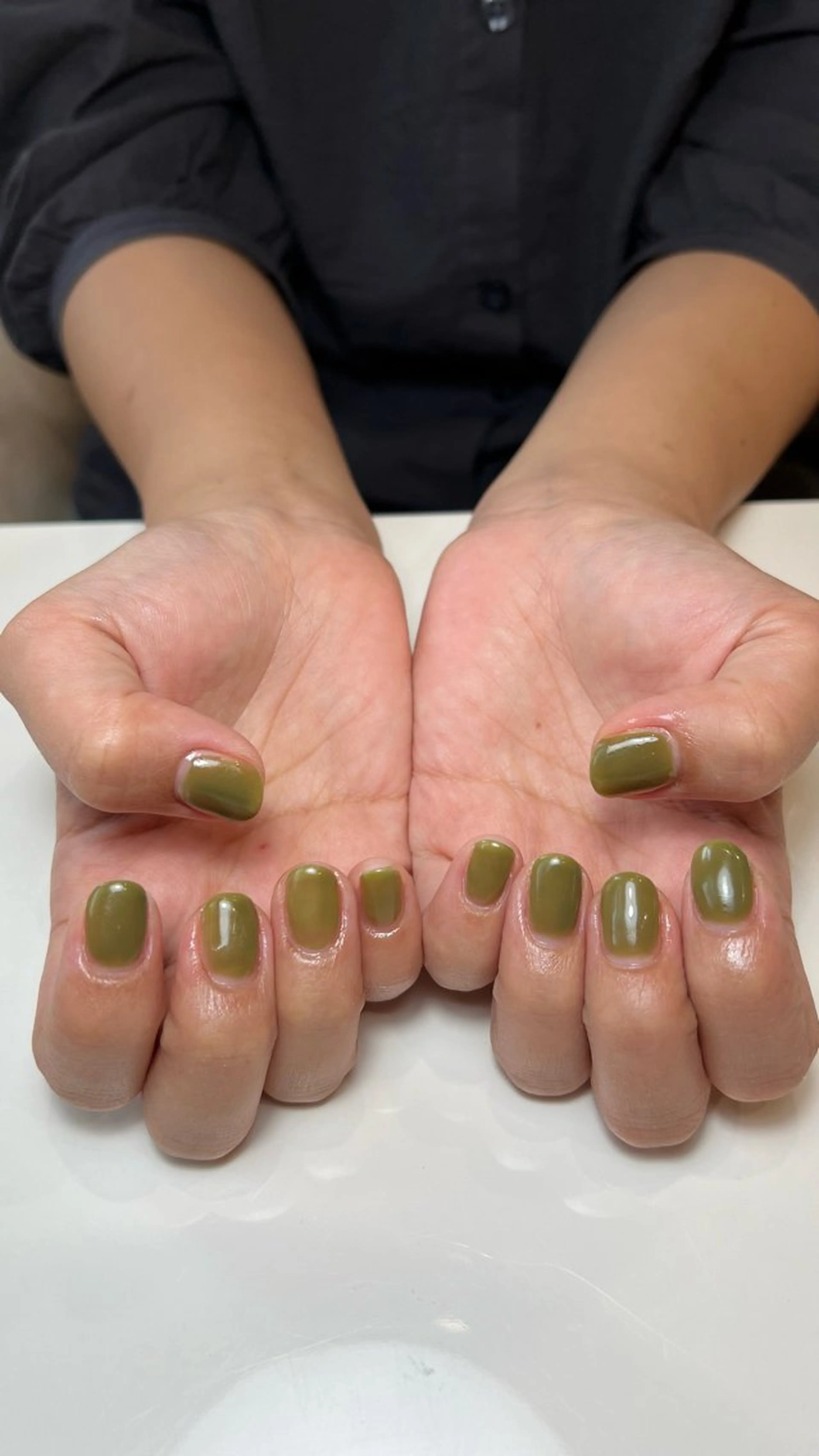 ネイル ワンカラーネイル ar emikaのネイルデザイン