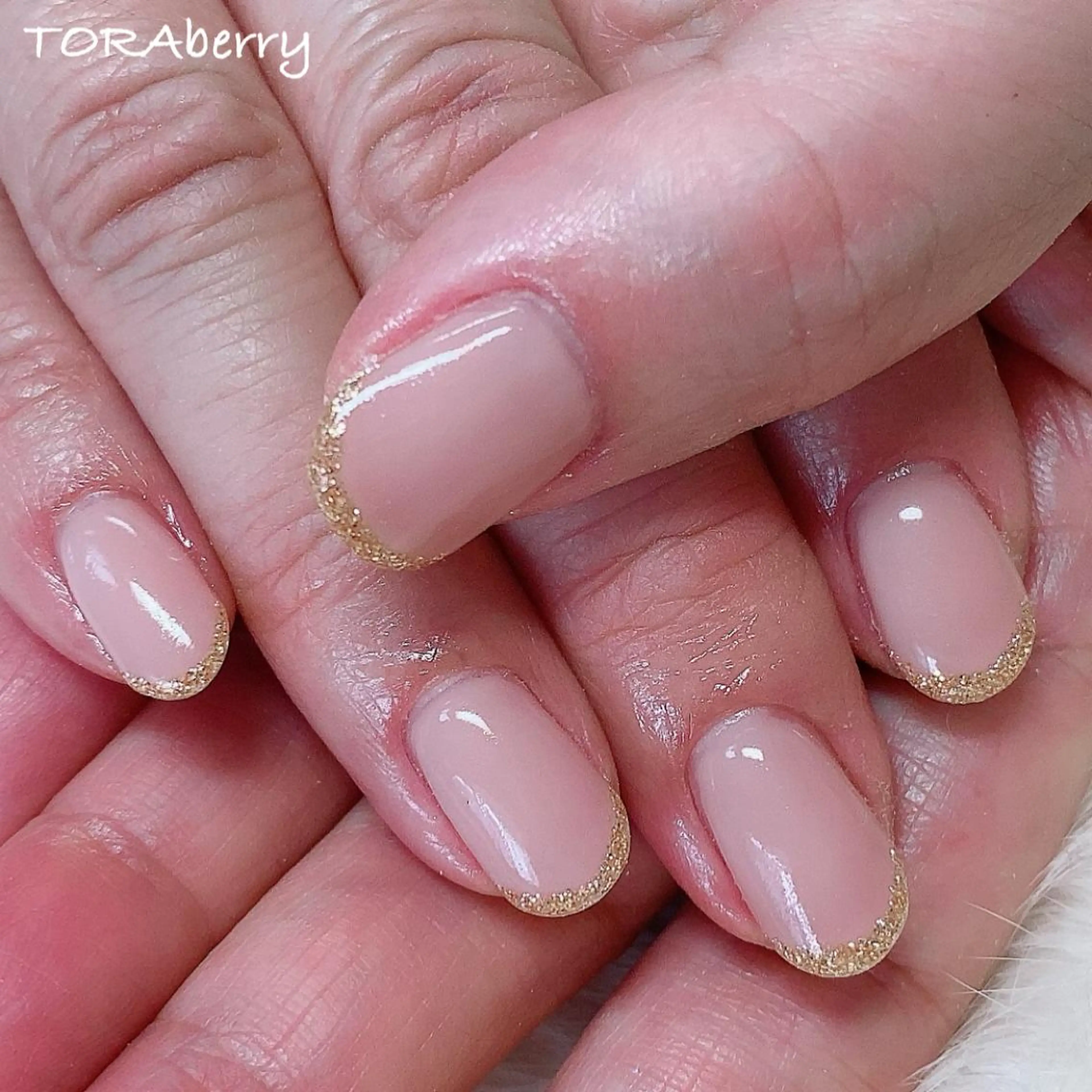 ネイル ラメ(グリッター) ハンドネイル ネイリスト なつみのネイルデザイン