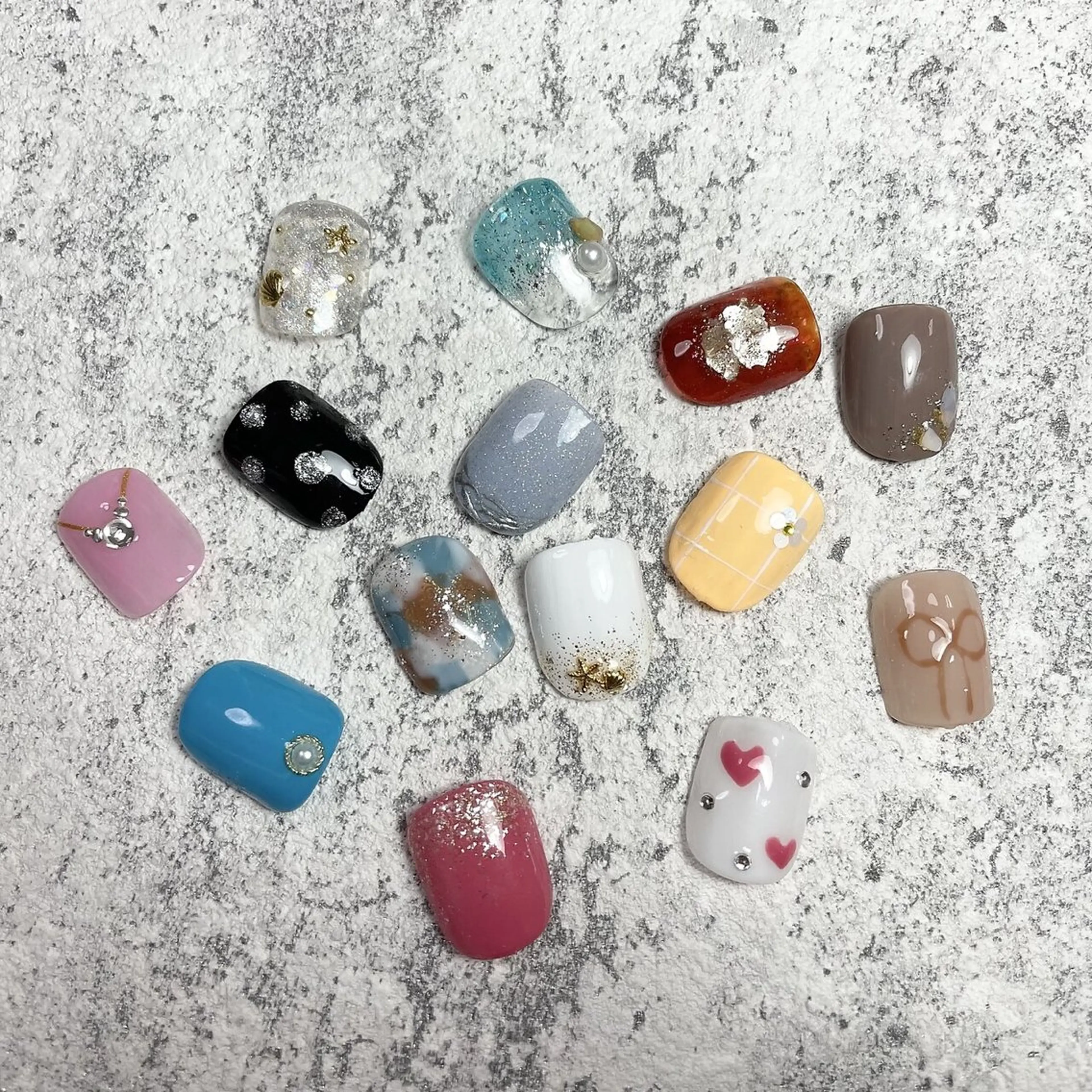 ネイル フットネイル Nail Salon muu mii王子店のネイルデザイン