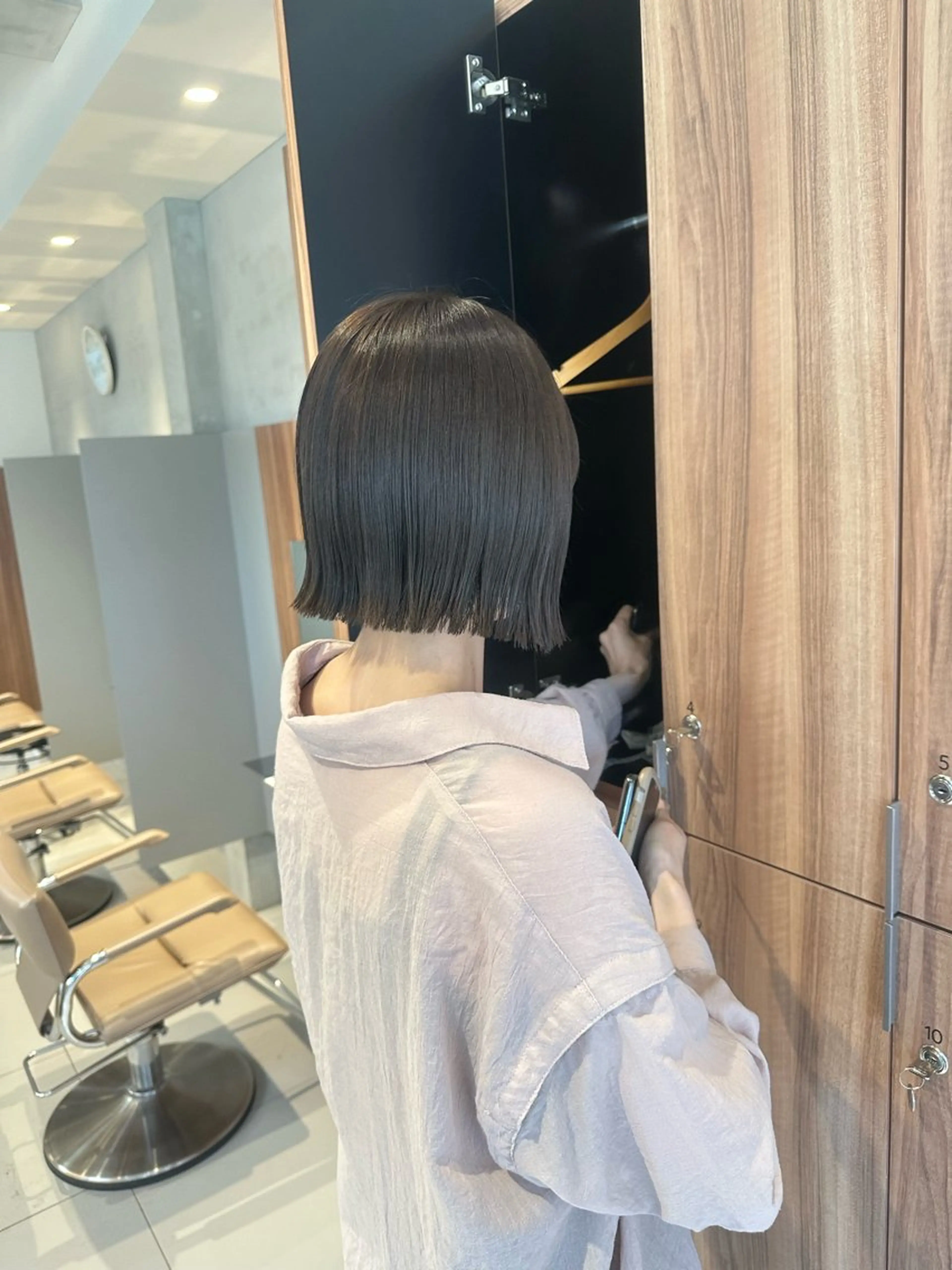 ショート 博多/ショート/ パーマ/有馬颯汰のヘアスタイル