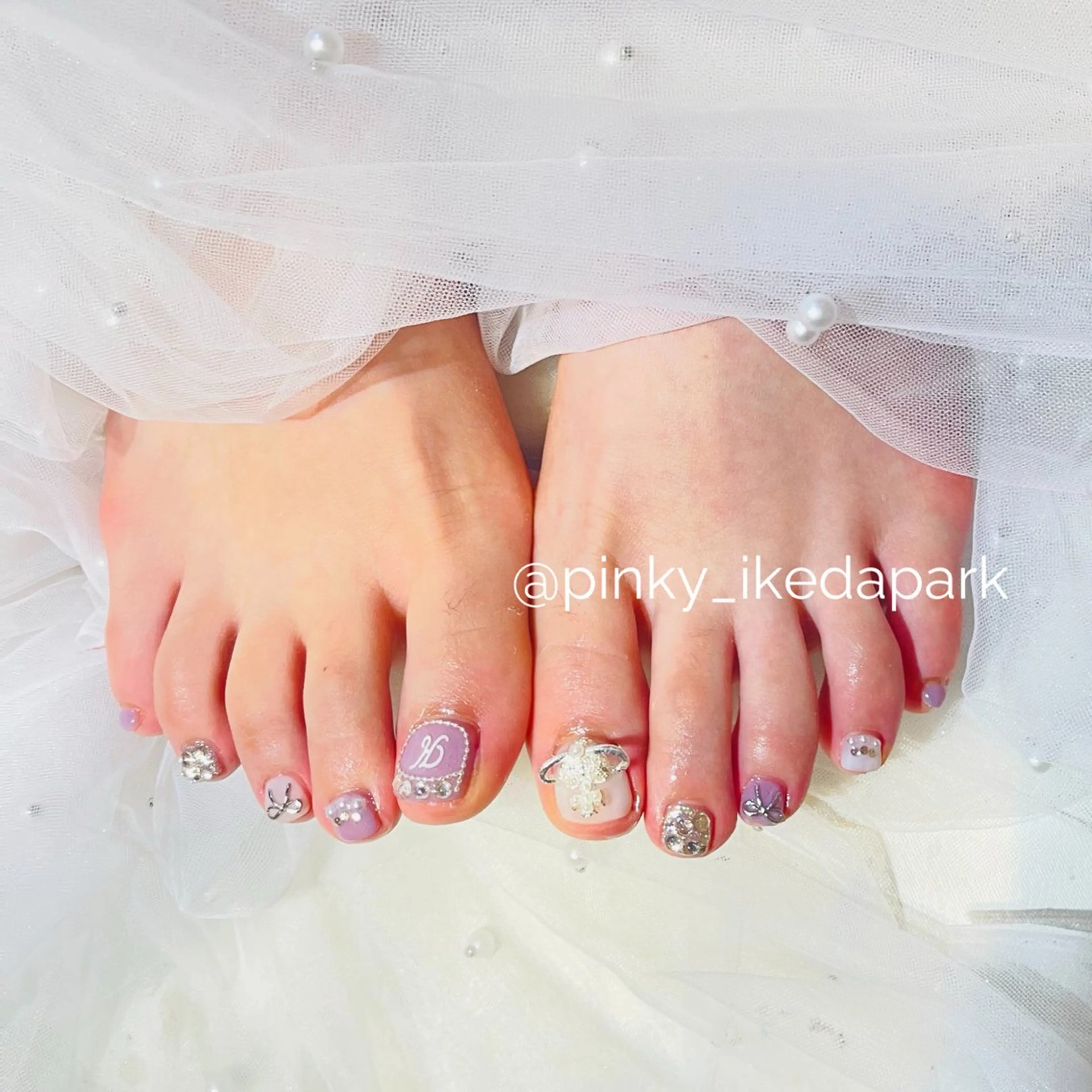 ネイル フットネイル PINKY nail所属・ピンキー 池田公園店のネイルデザイン