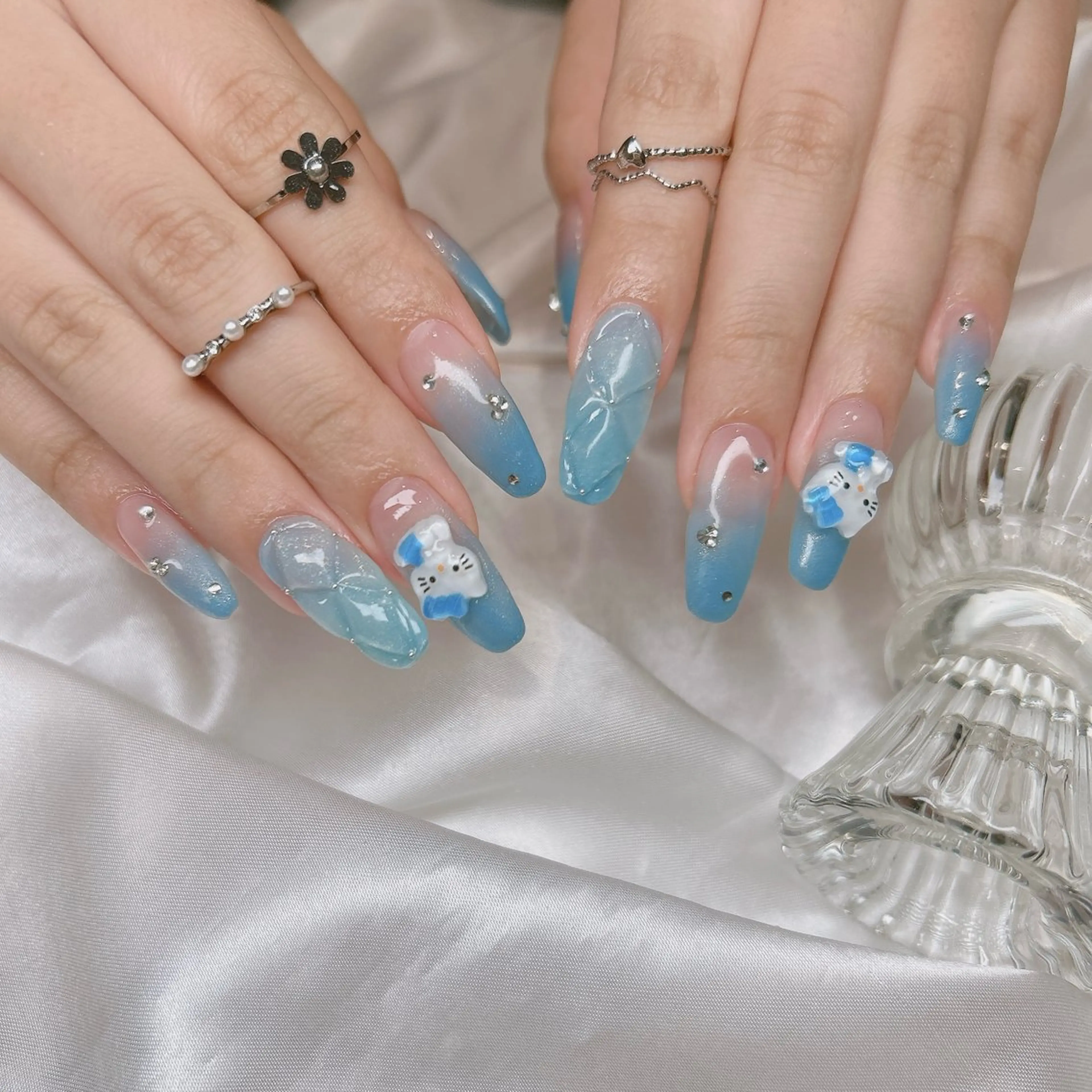 ネイル ハンドネイル junna のぞいてねのネイルデザイン