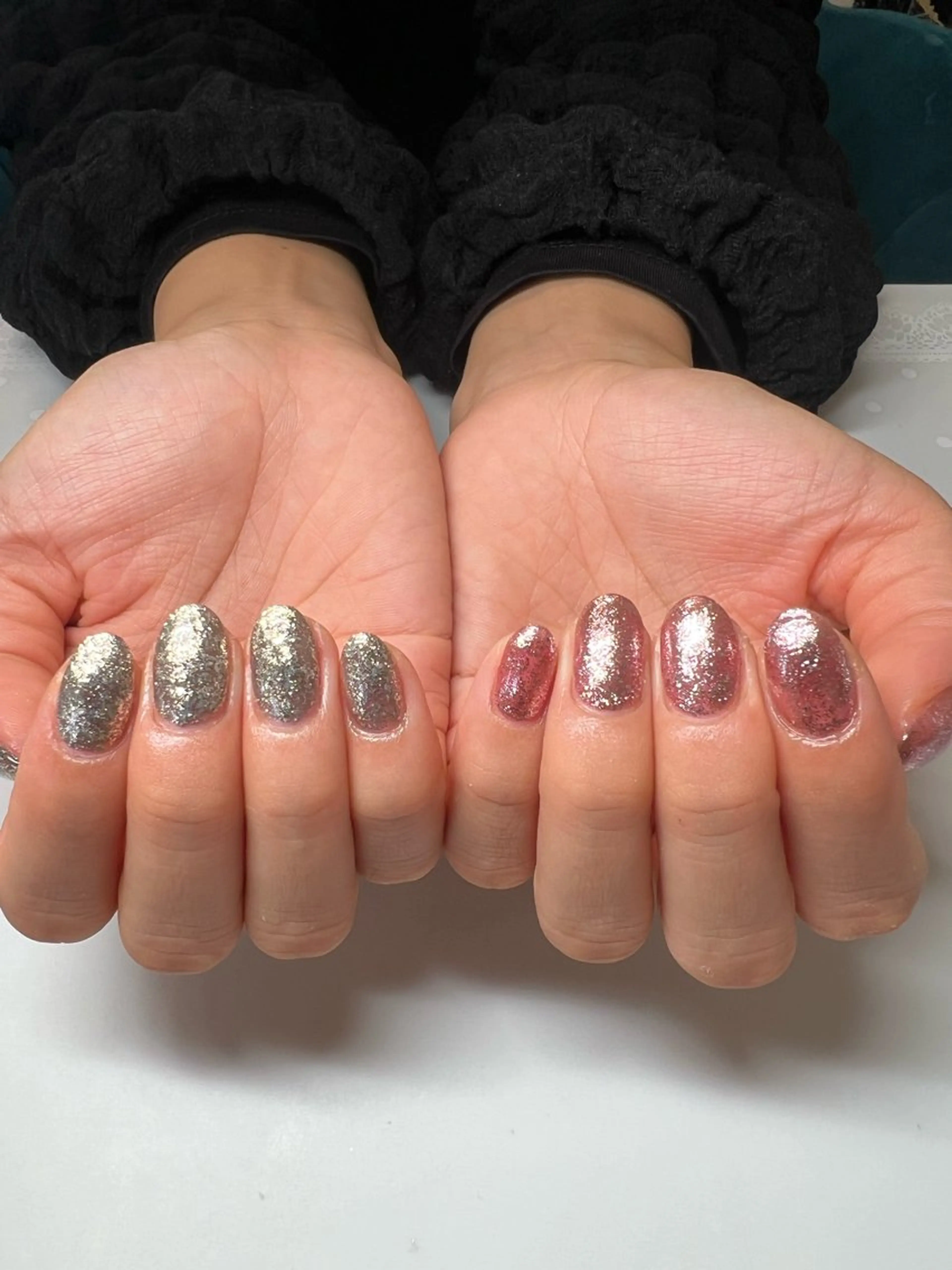 ネイル ラメ(グリッター) tty Nail&Eyelash所属・利光 絵瑠のネイルデザイン